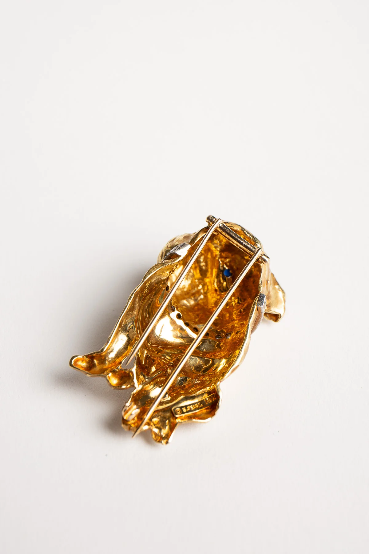 ERWIN PEARL | VINTAGE BULLDOG BROOCH - Image 3
