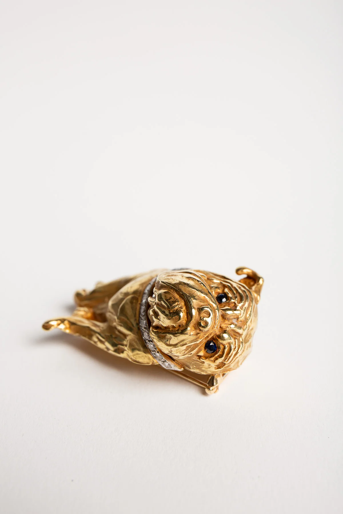 ERWIN PEARL | VINTAGE BULLDOG BROOCH - Image 4