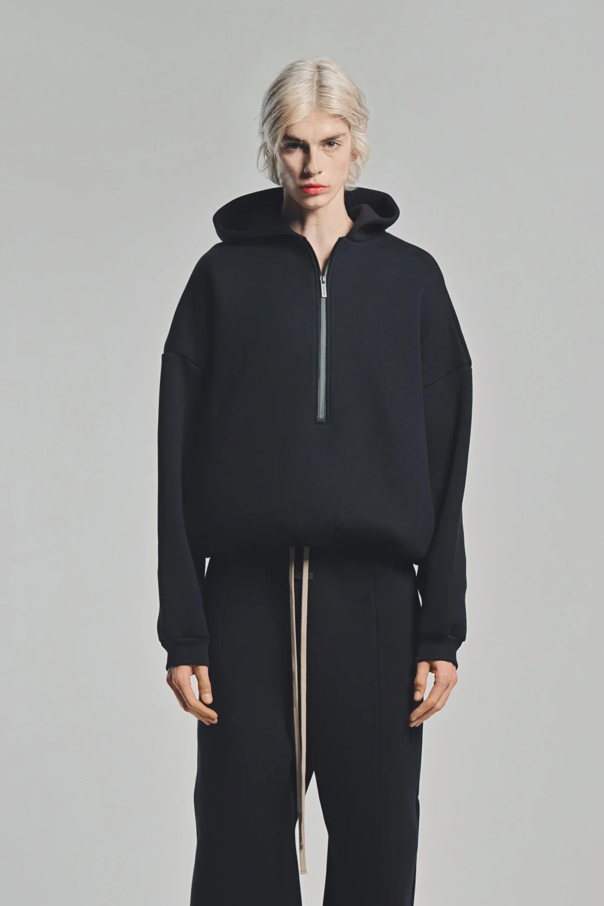 FEAR OF GOD | ATHLETICS HALF ZIP HOODIE - Image 2