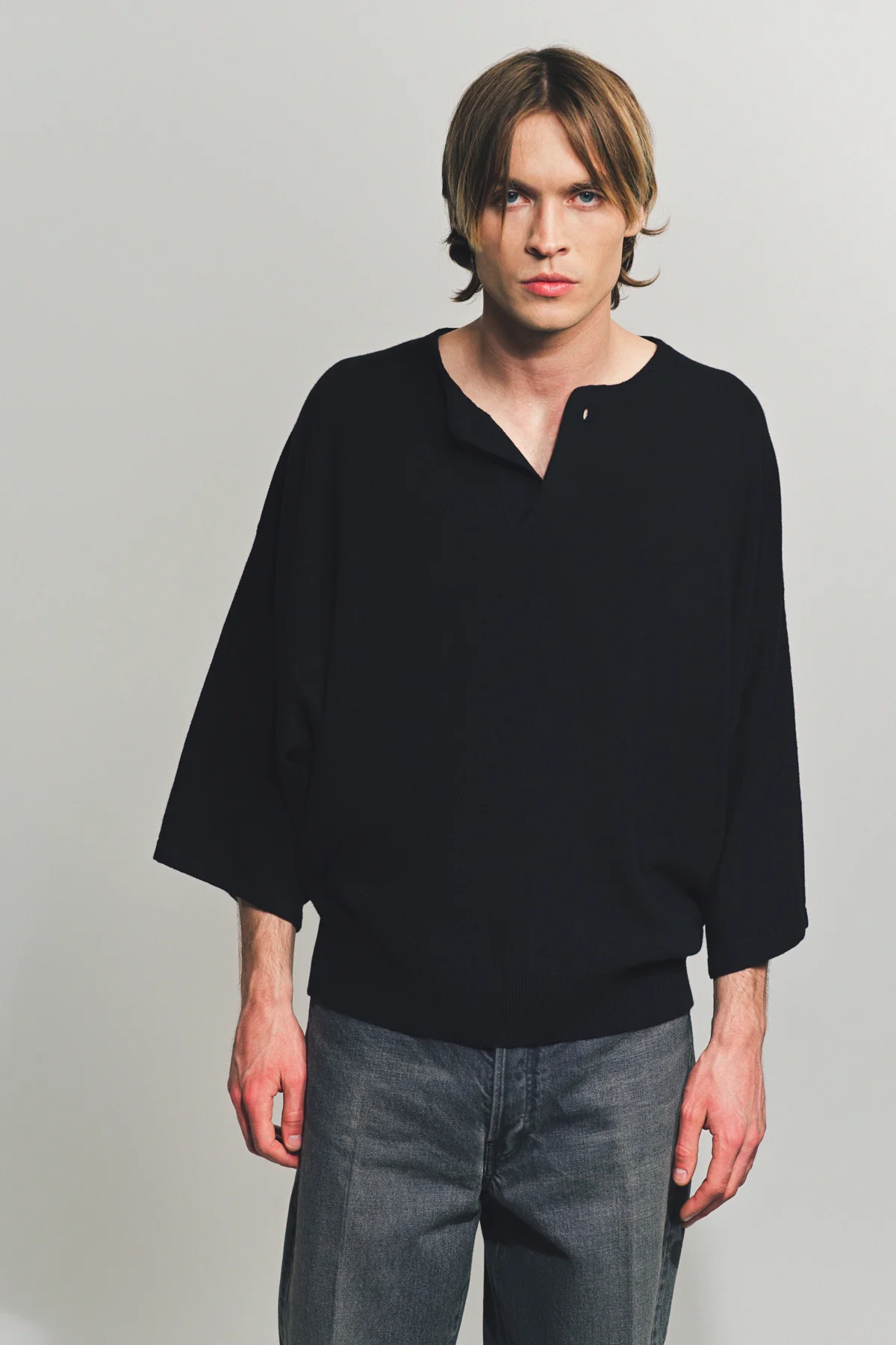 FEAR OF GOD | FINE KNIT HENLEY TEE - Image 2
