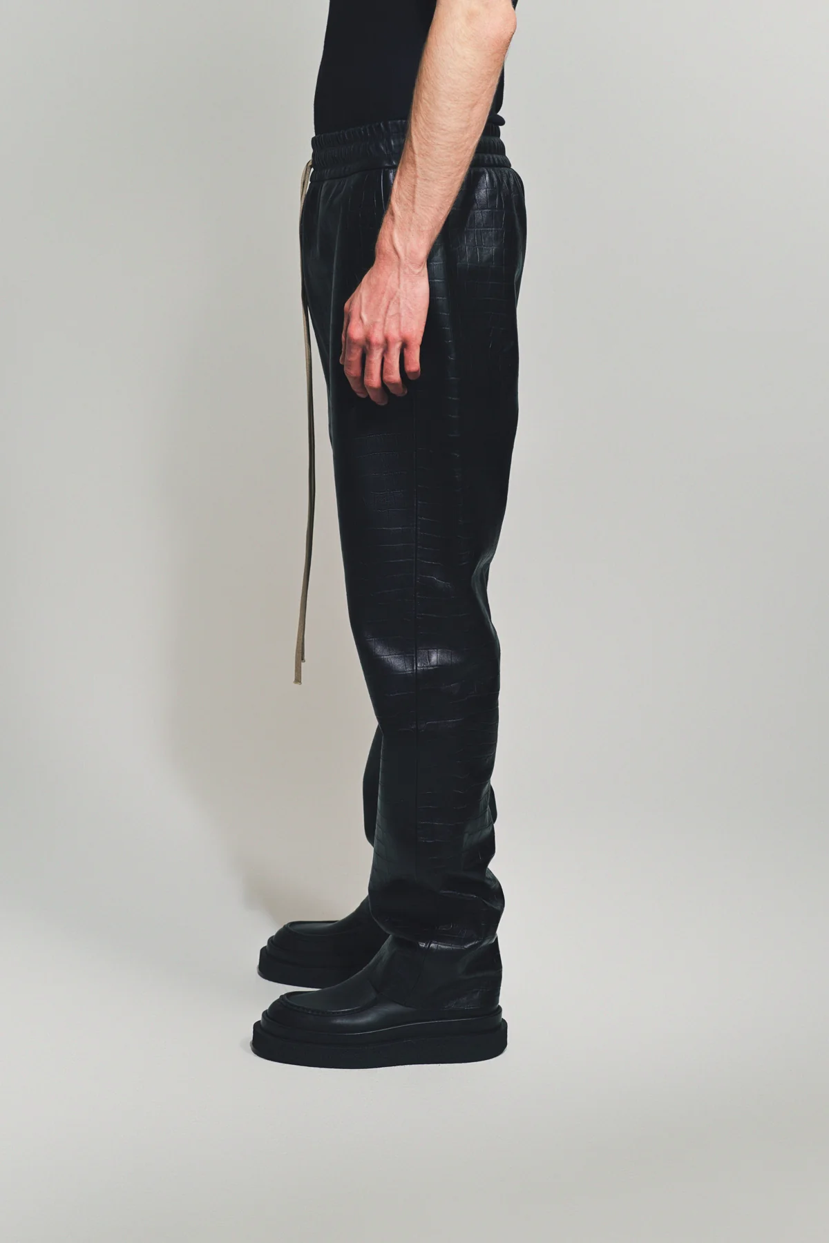 FEAR OF GOD | LEATHER FORUM PANTS - Image 3