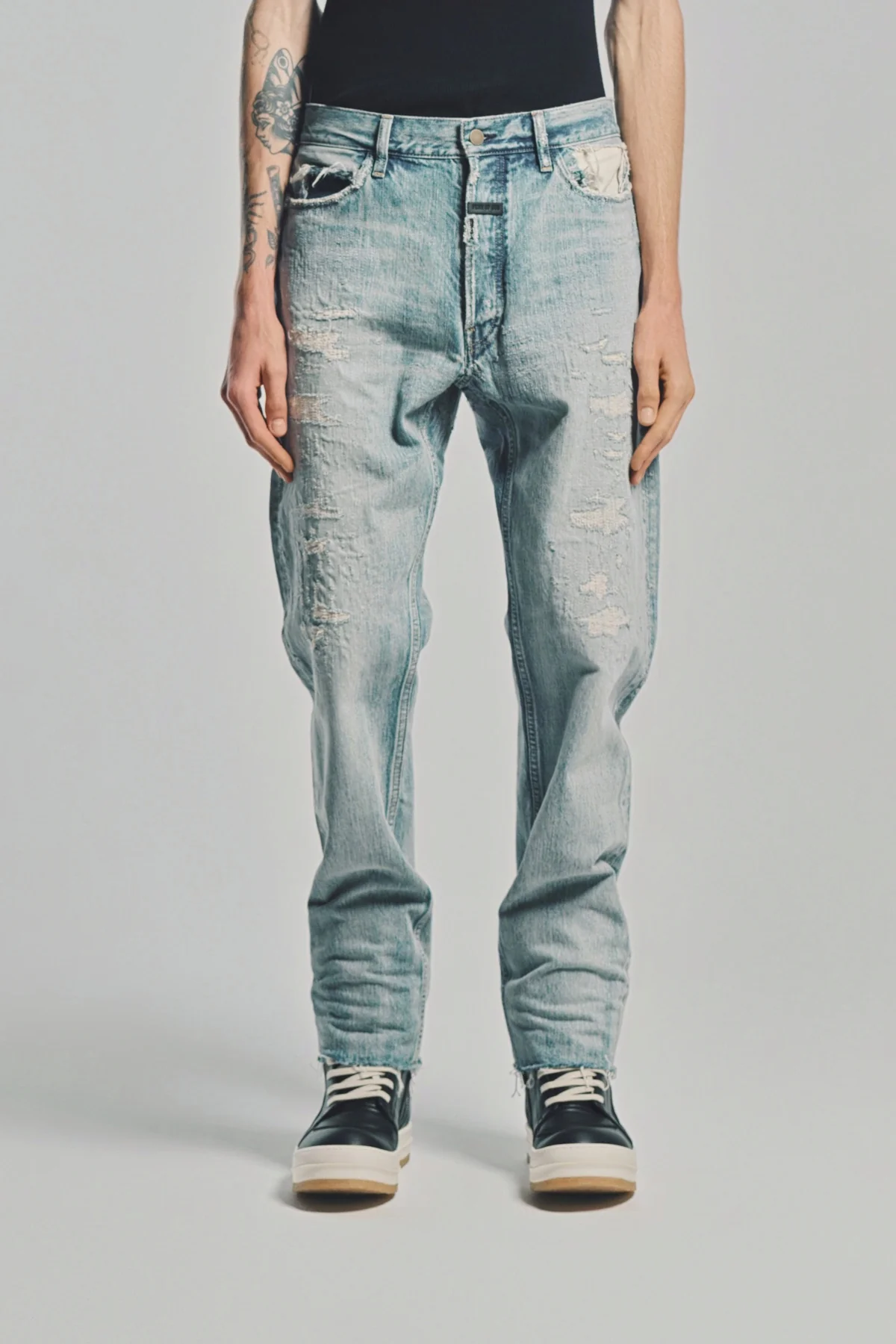 FEAR OF GOD | REPAIRED CLASSIC 5 POCKET JEANS - Image 2