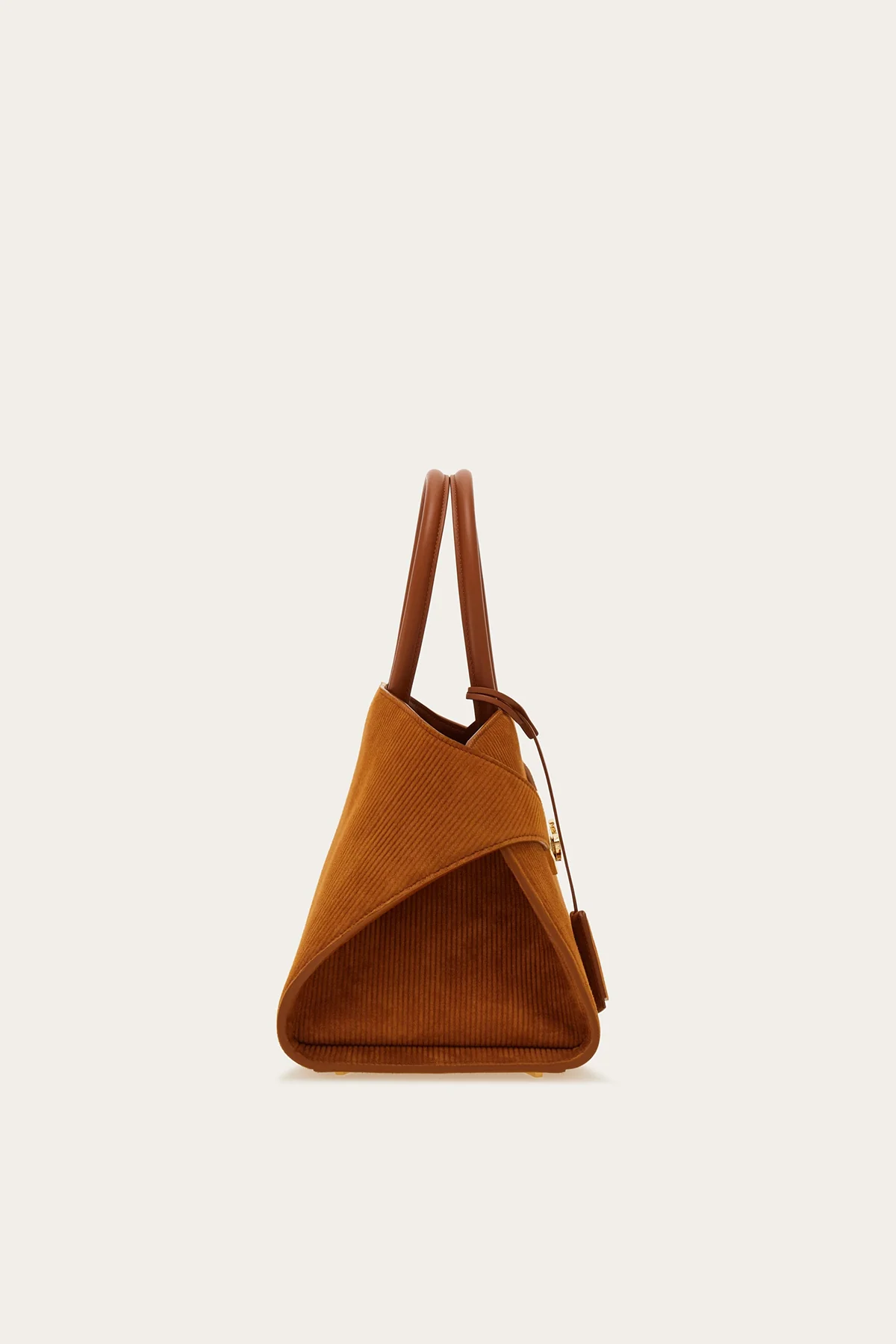 FERRAGAMO | HUG SUEDE CORDUROY BAG - Image 3