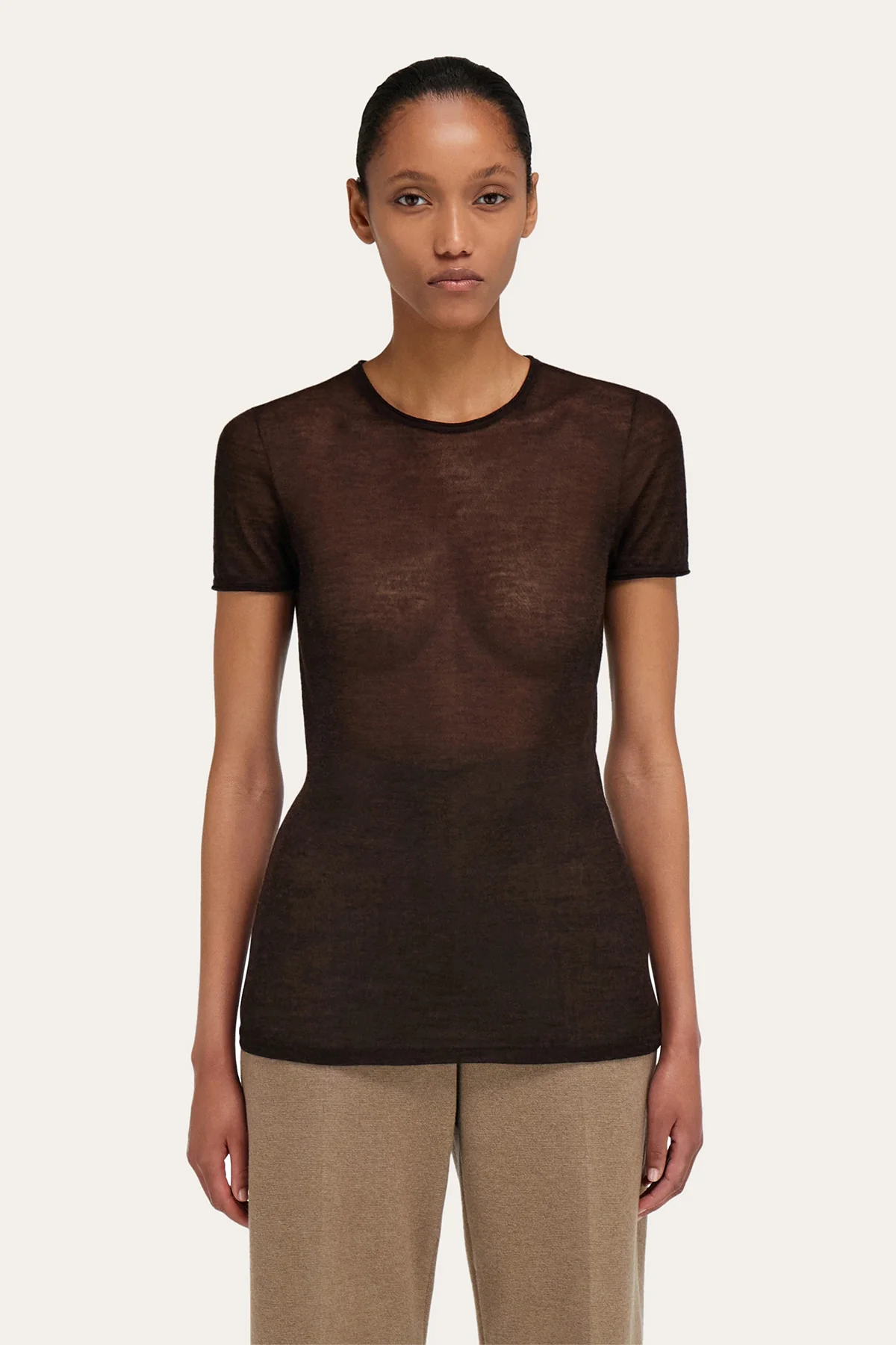 FERRAGAMO | KNIT SHORT SLEEVE TEE - Image 2