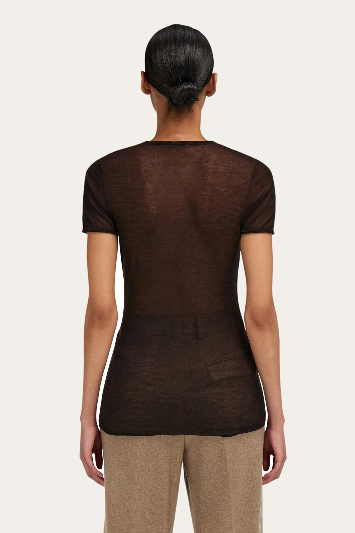 FERRAGAMO | KNIT SHORT SLEEVE TEE - Image 3