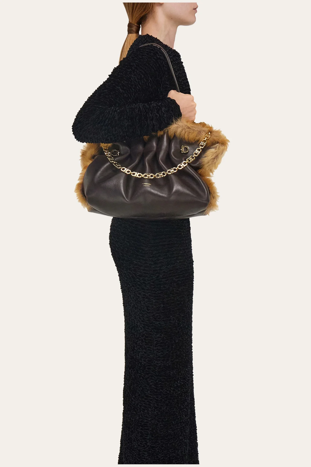 FERRAGAMO | SOFT MEDIUM SHOULDER BAG - Image 2