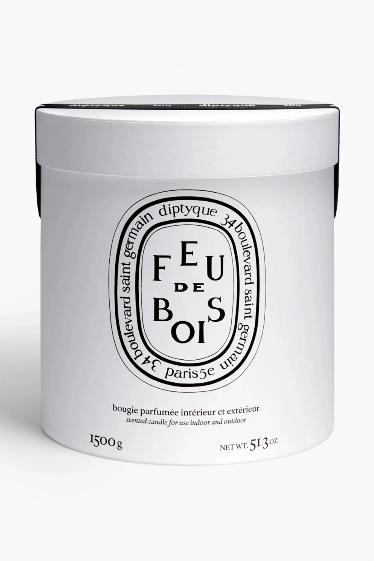 DIPTYQUE | EXTRA LARGE FEU DE BOIS (WOOD FIRE) INDOOR / OUTDOOR CANDLE 1.5KG - Image 3
