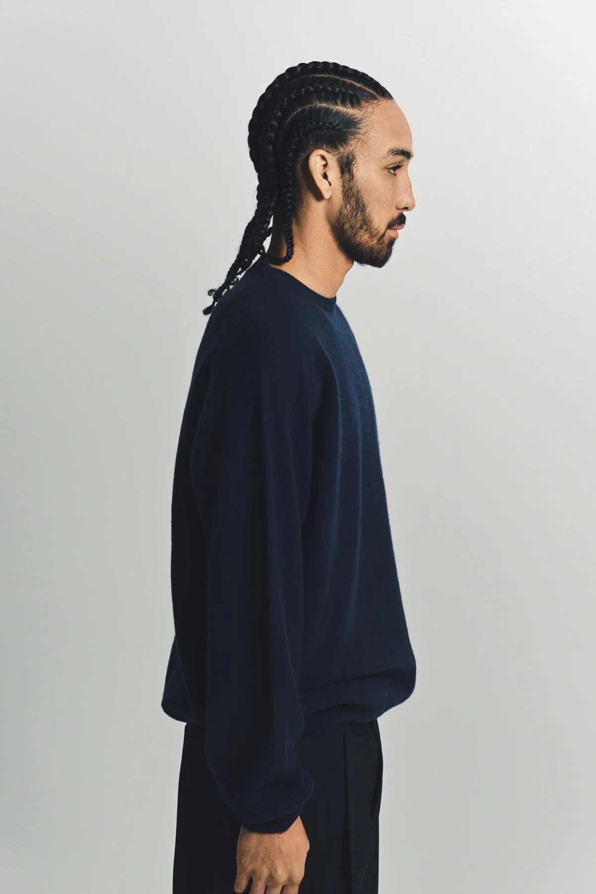 FRENCKENBERGER | BOYFRIEND R-NECK SWEATER - Image 5