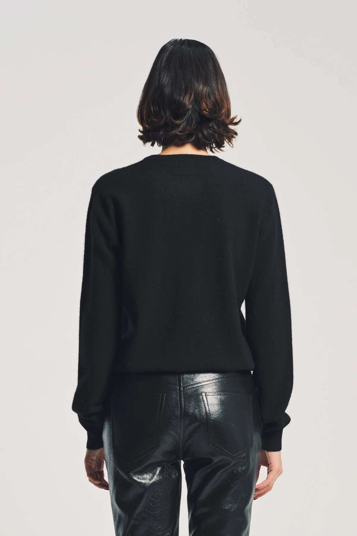 FRENCKENBERGER | MINI R-NECK SWEATER - Image 4