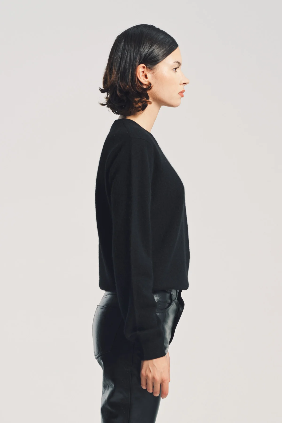 FRENCKENBERGER | MINI R-NECK SWEATER - Image 5