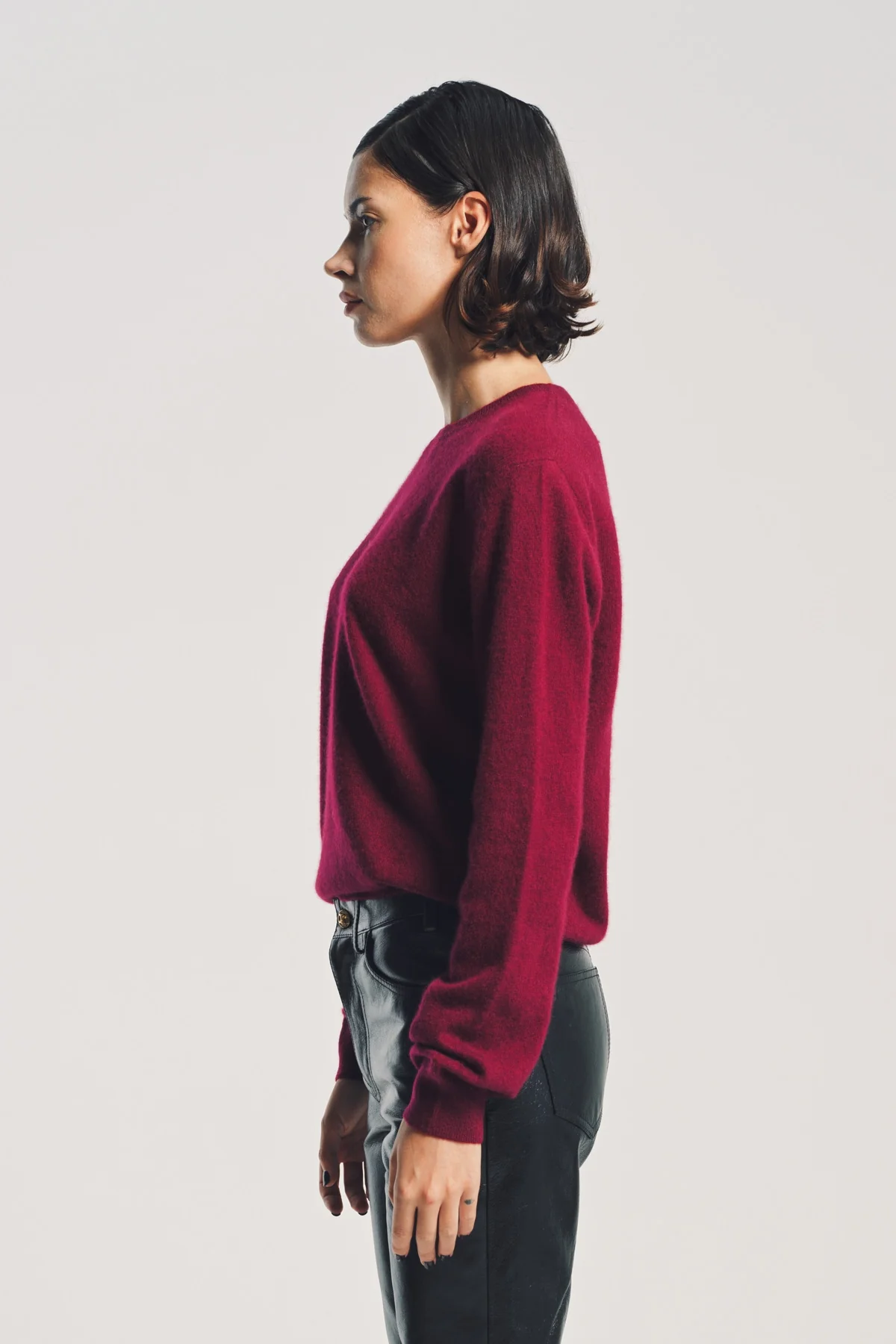 FRENCKENBERGER | MINI R-NECK SWEATER - Image 8
