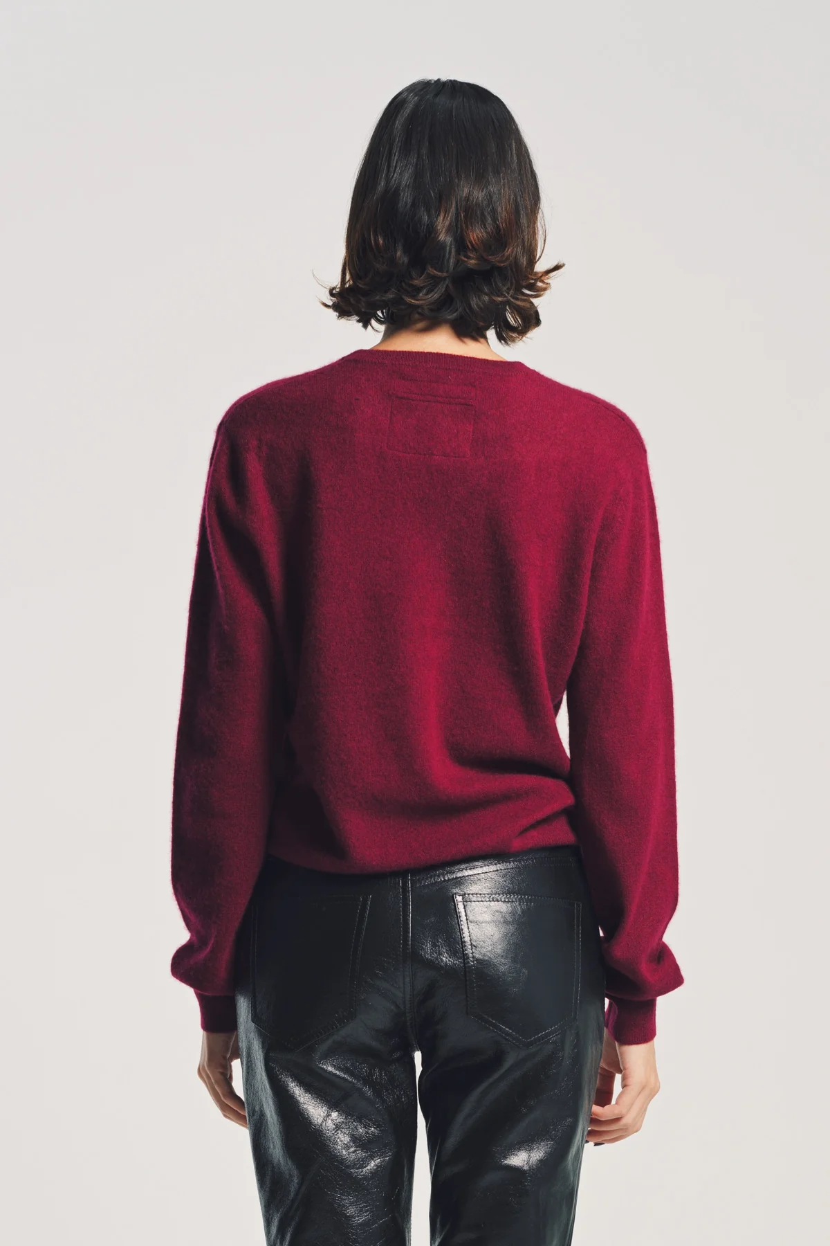 FRENCKENBERGER | MINI R-NECK SWEATER - Image 9