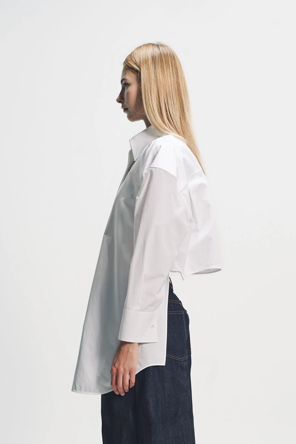 Givenchy | Asymmetric Poplin Shirt - Image 3