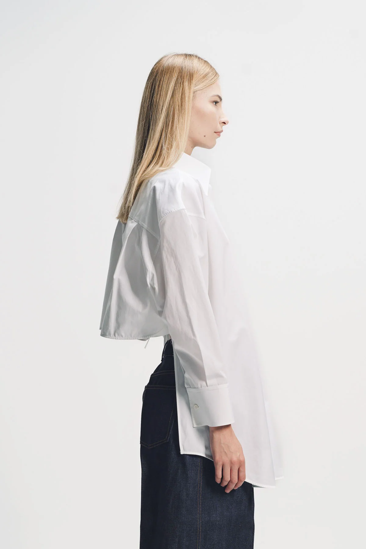 Givenchy | Asymmetric Poplin Shirt - Image 5