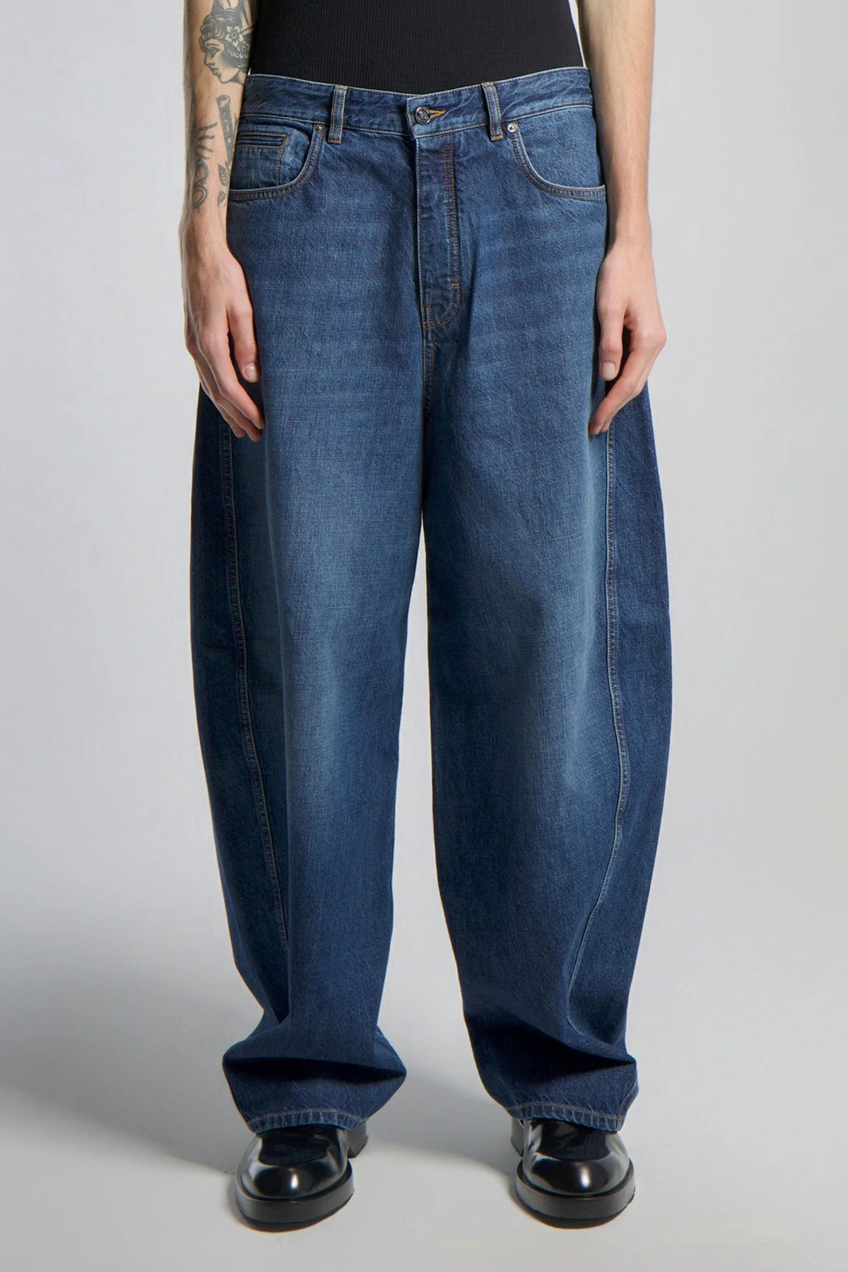 GIVENCHY | COUTURE SEAM WASHED JEANS - Image 3