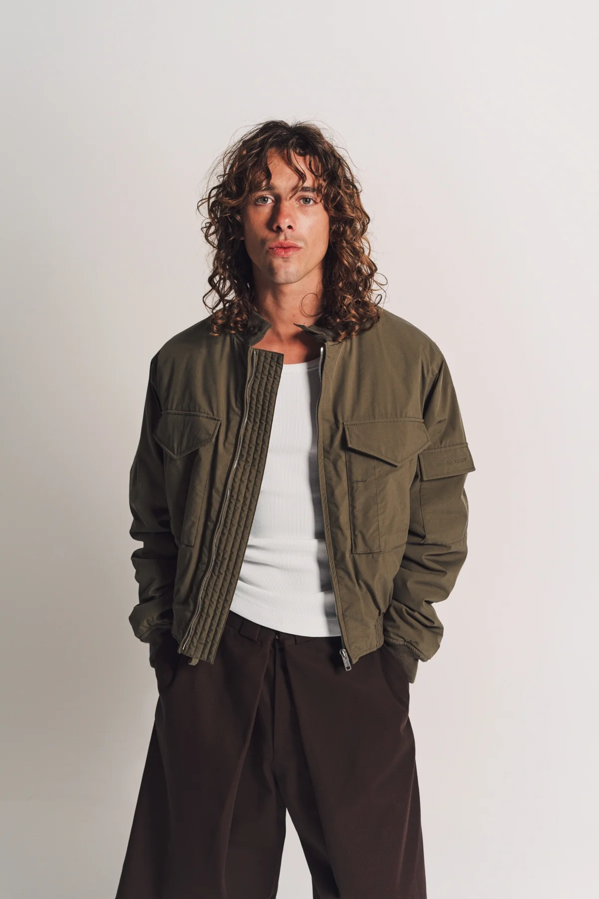GIVENCHY | CROPPED BOMBER JACKET