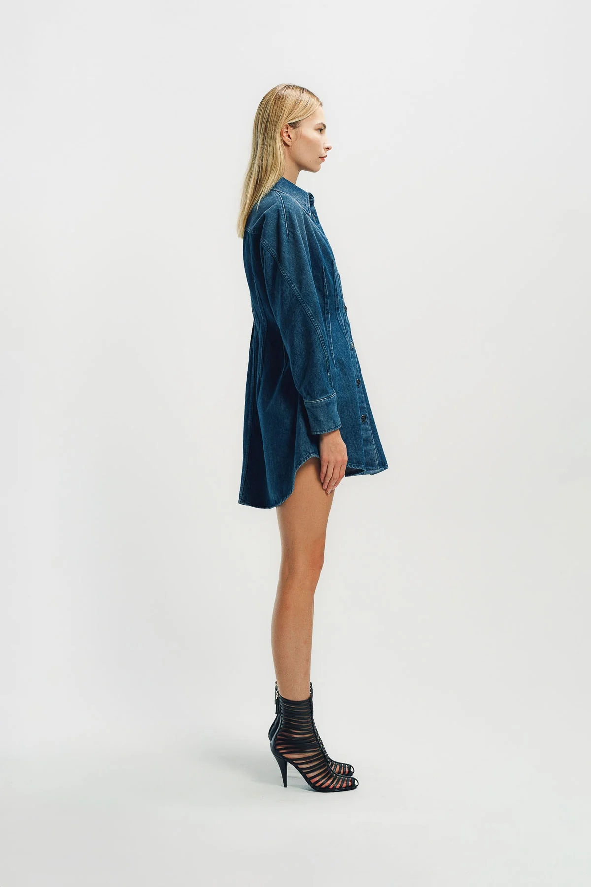 GIVENCHY | DENIM COCOON DRESS - Image 5