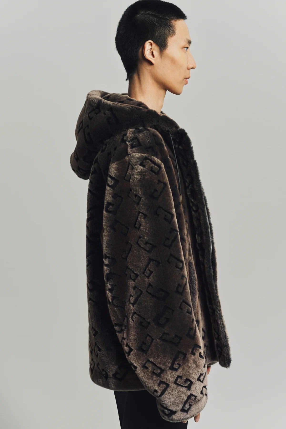 GIVENCHY | JACKET IN SHEARLING WITH MONOGRAM 72 - Image 5