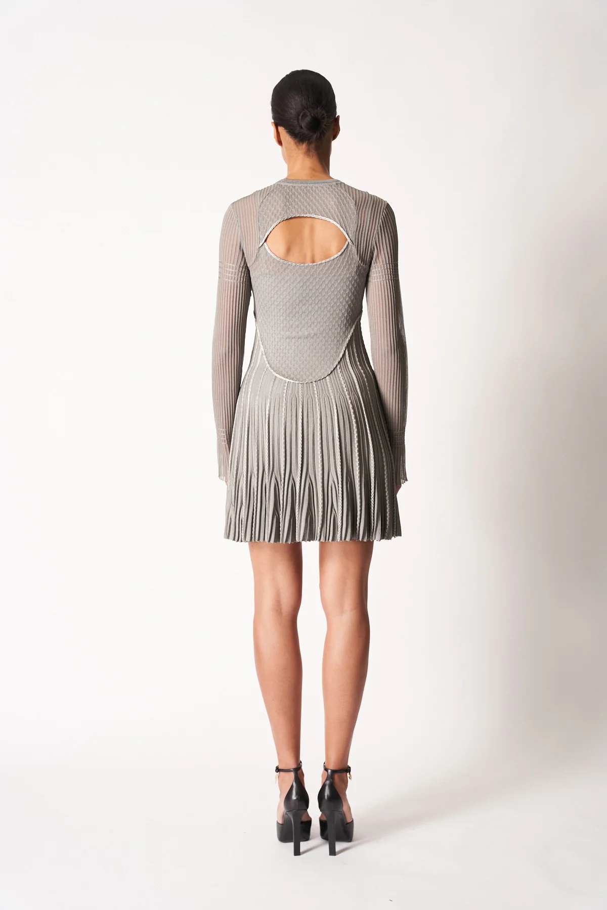 GIVENCHY | PLEATED KNIT DRESS - Image 4