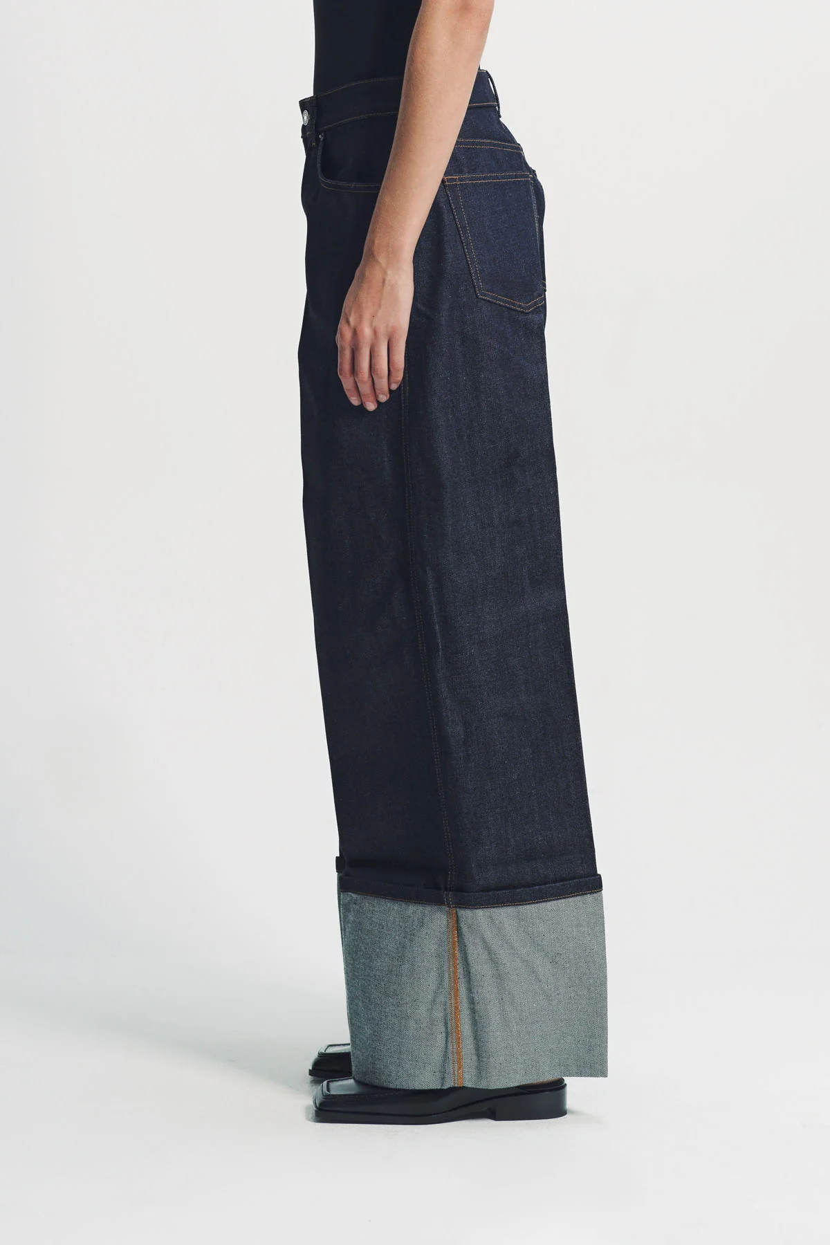 Givenchy | Raw Turn-Up Jeans - Image 3