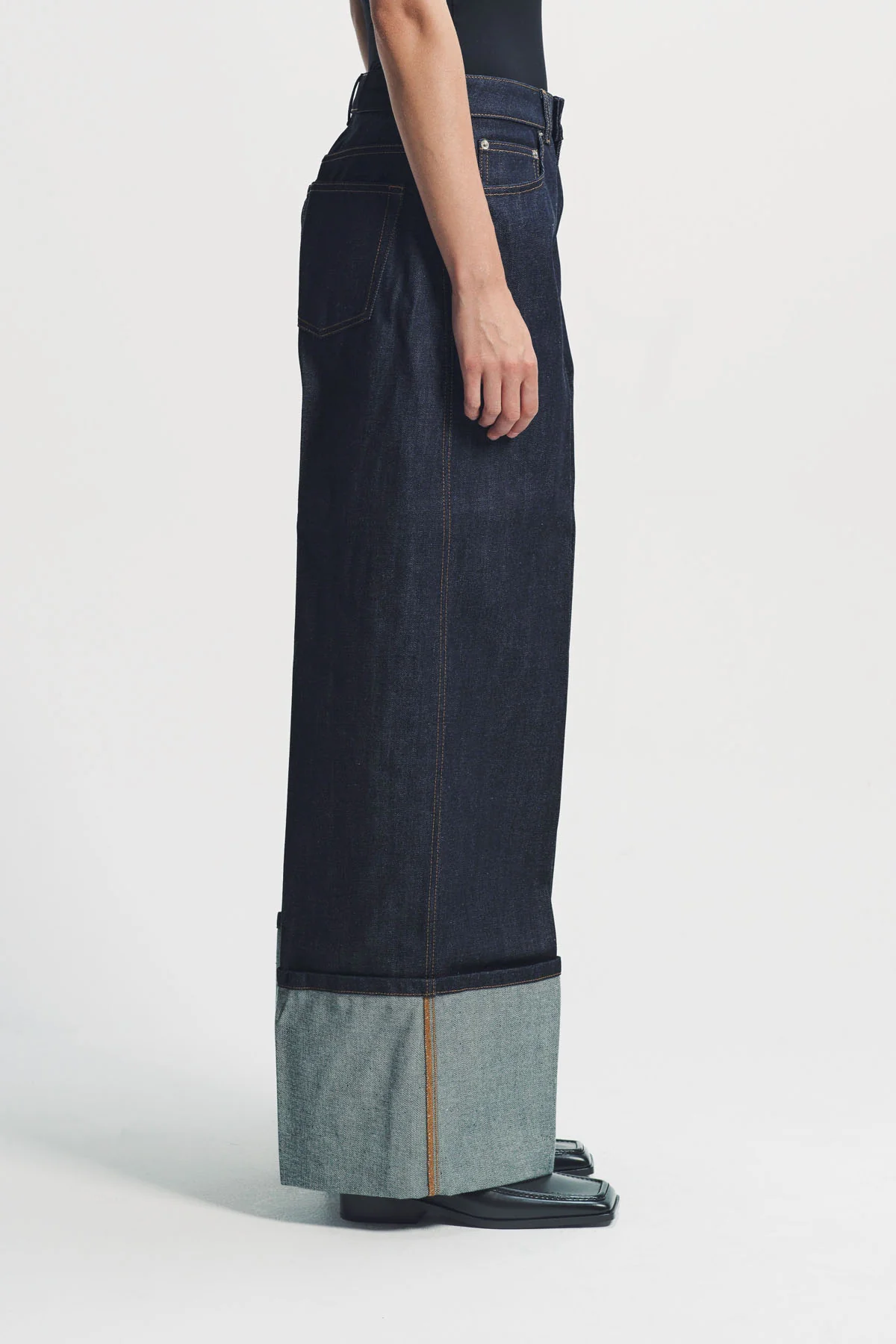 Givenchy | Raw Turn-Up Jeans - Image 5