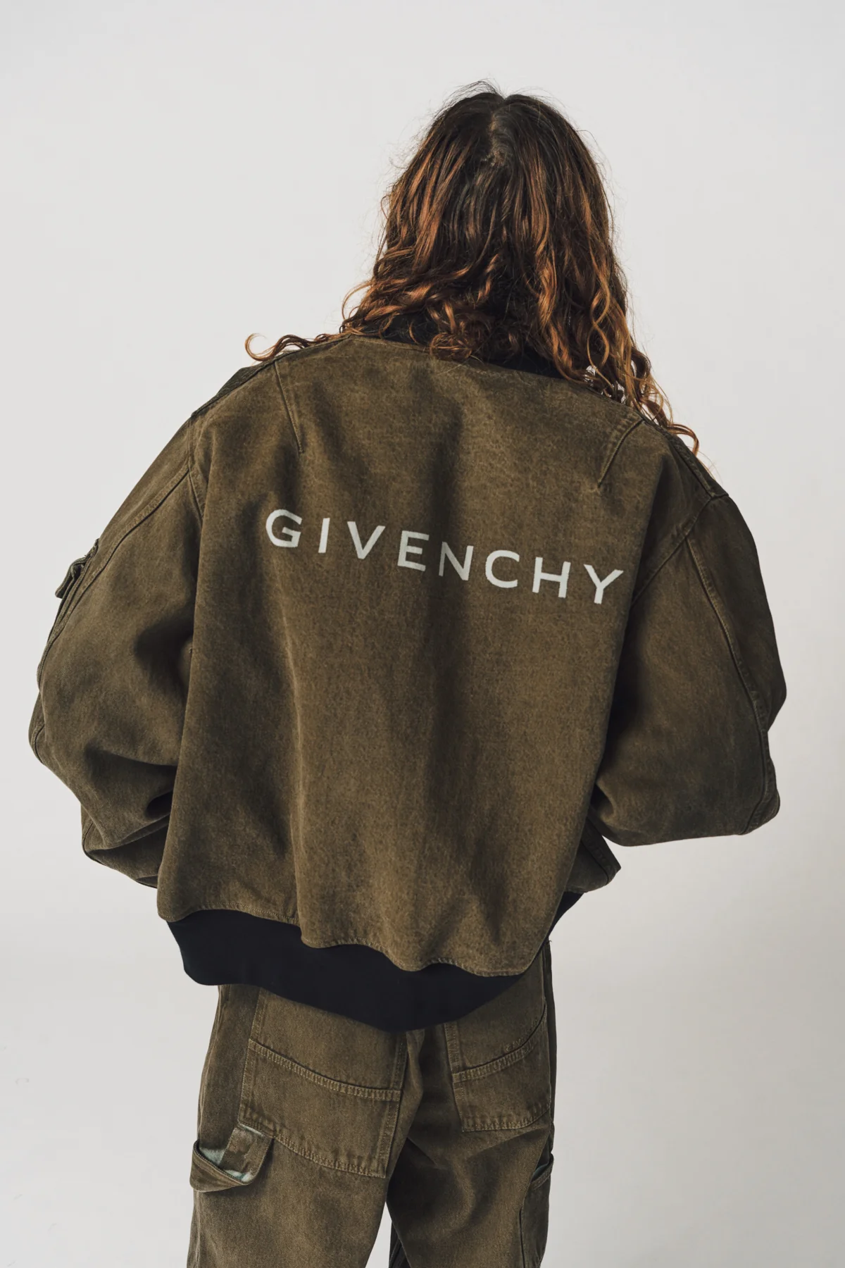 GIVENCHY | REVERSIBLE DENIM BOMBER JACKET - Image 3