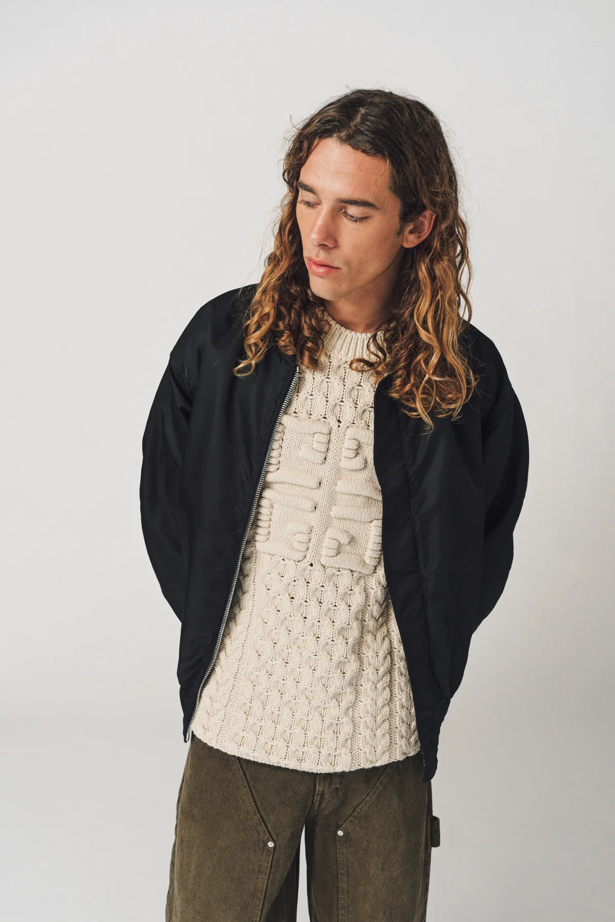 GIVENCHY | REVERSIBLE DENIM BOMBER JACKET - Image 4