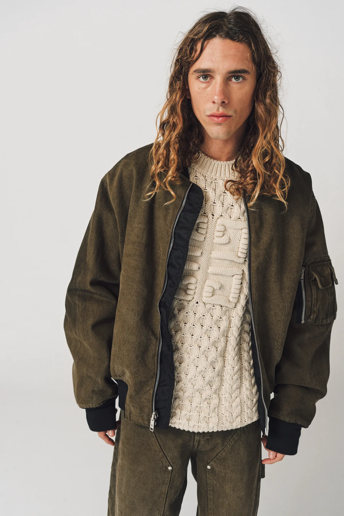 GIVENCHY | REVERSIBLE DENIM BOMBER JACKET - Image 7