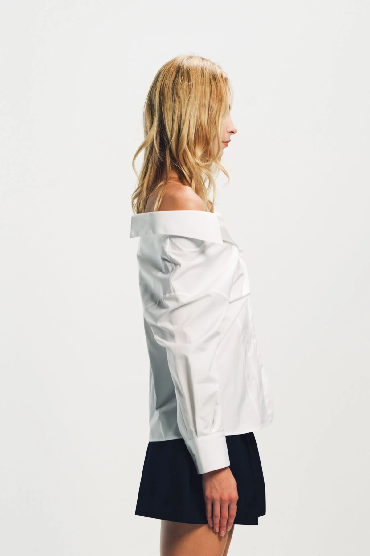 GIVENCHY | SLASHED POPLIN LONG SLEEVE SHIRT - Image 5