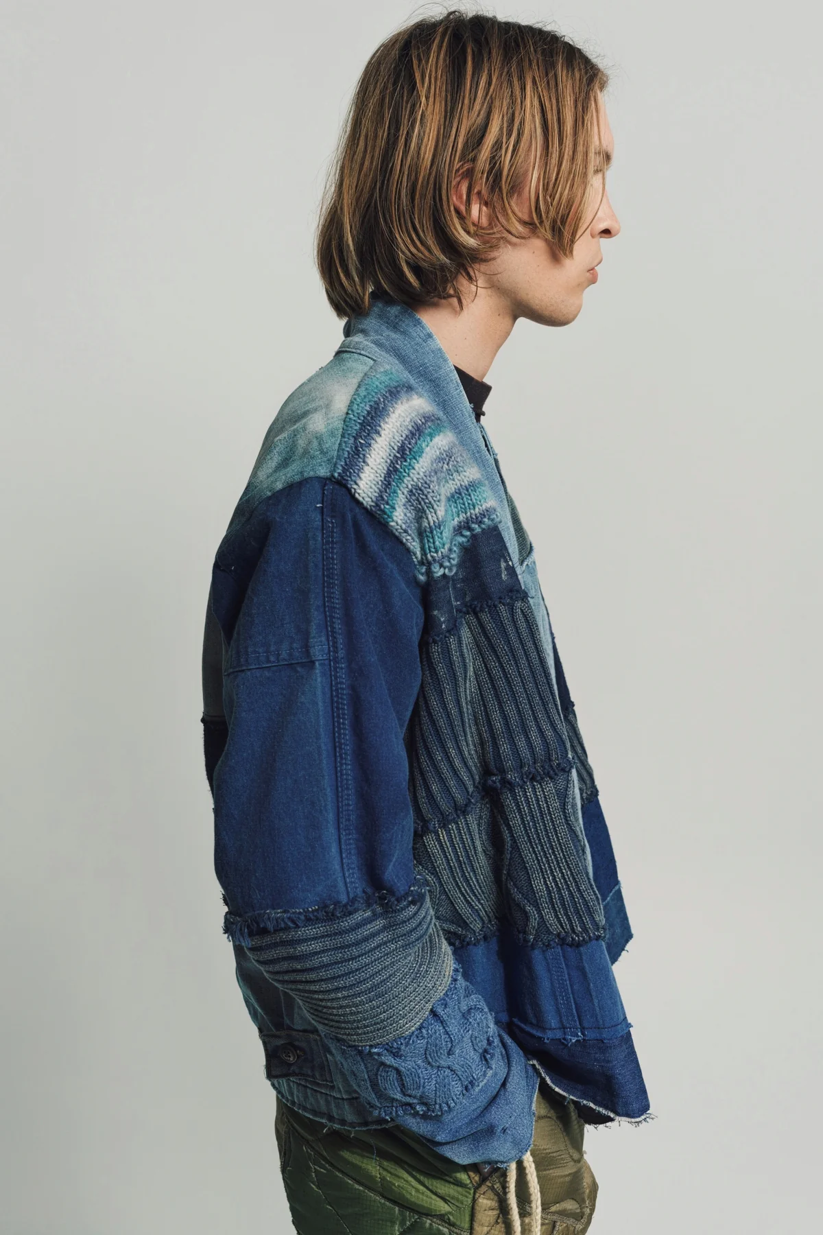 GREG LAUREN | MIXED BLUES CROPPED GL1 - Image 4