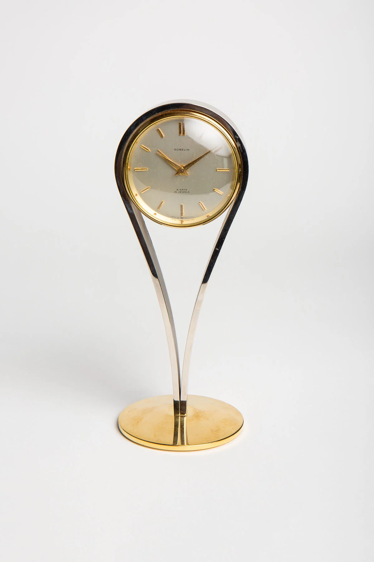 GÜBELIN | 1950'S TEARDROP DESK CLOCK