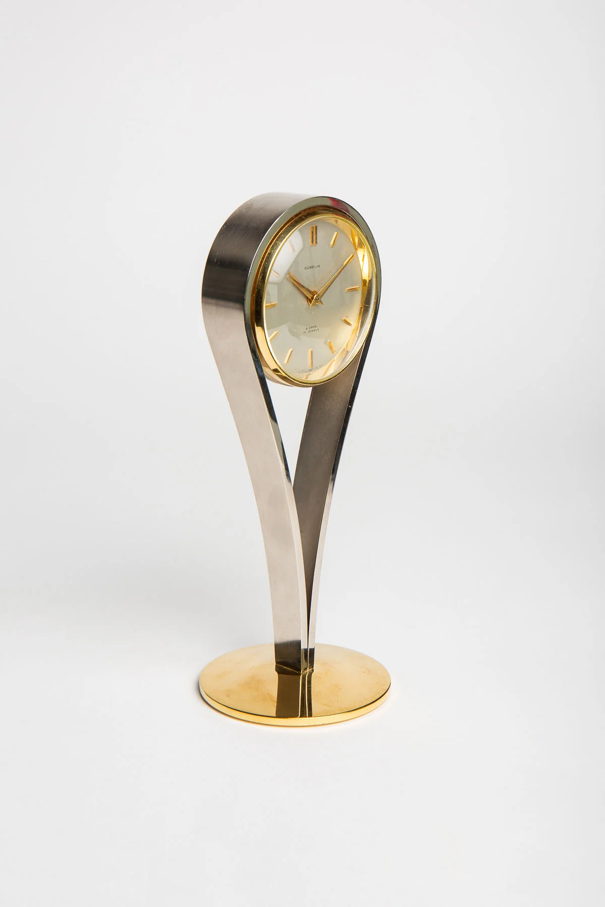 GÜBELIN | 1950'S TEARDROP DESK CLOCK - Image 2