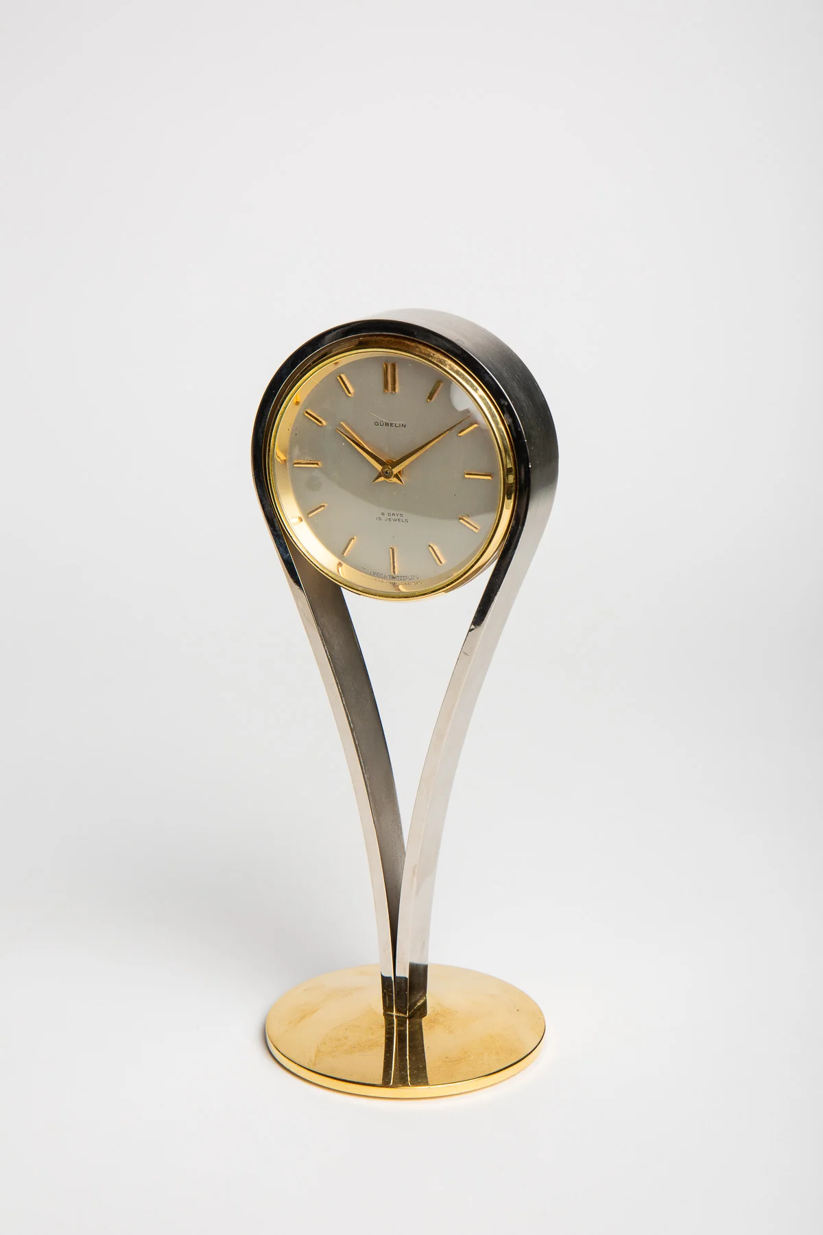 GÜBELIN | 1950'S TEARDROP DESK CLOCK - Image 3