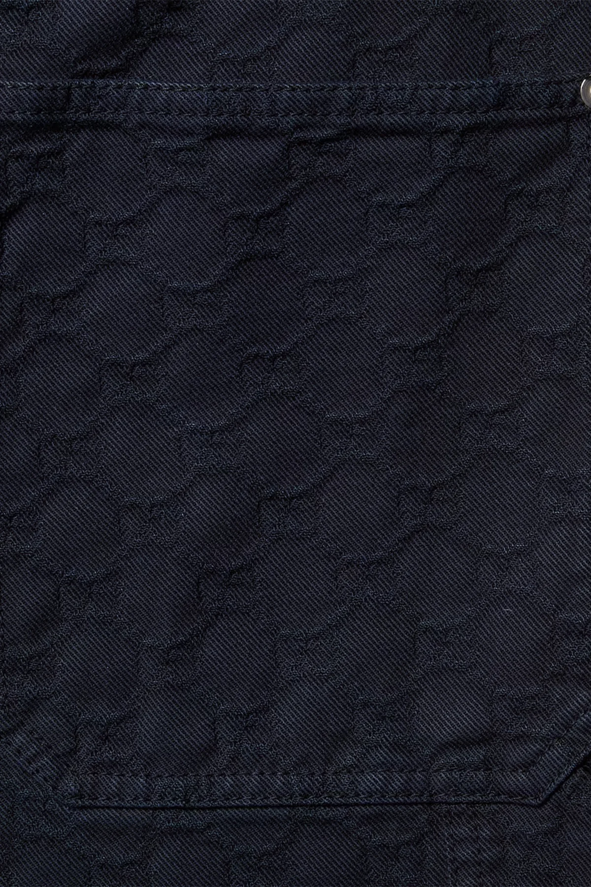 GUCCI | BLEACHED GG COTTON DENIM JACQUARD PANT - Image 3