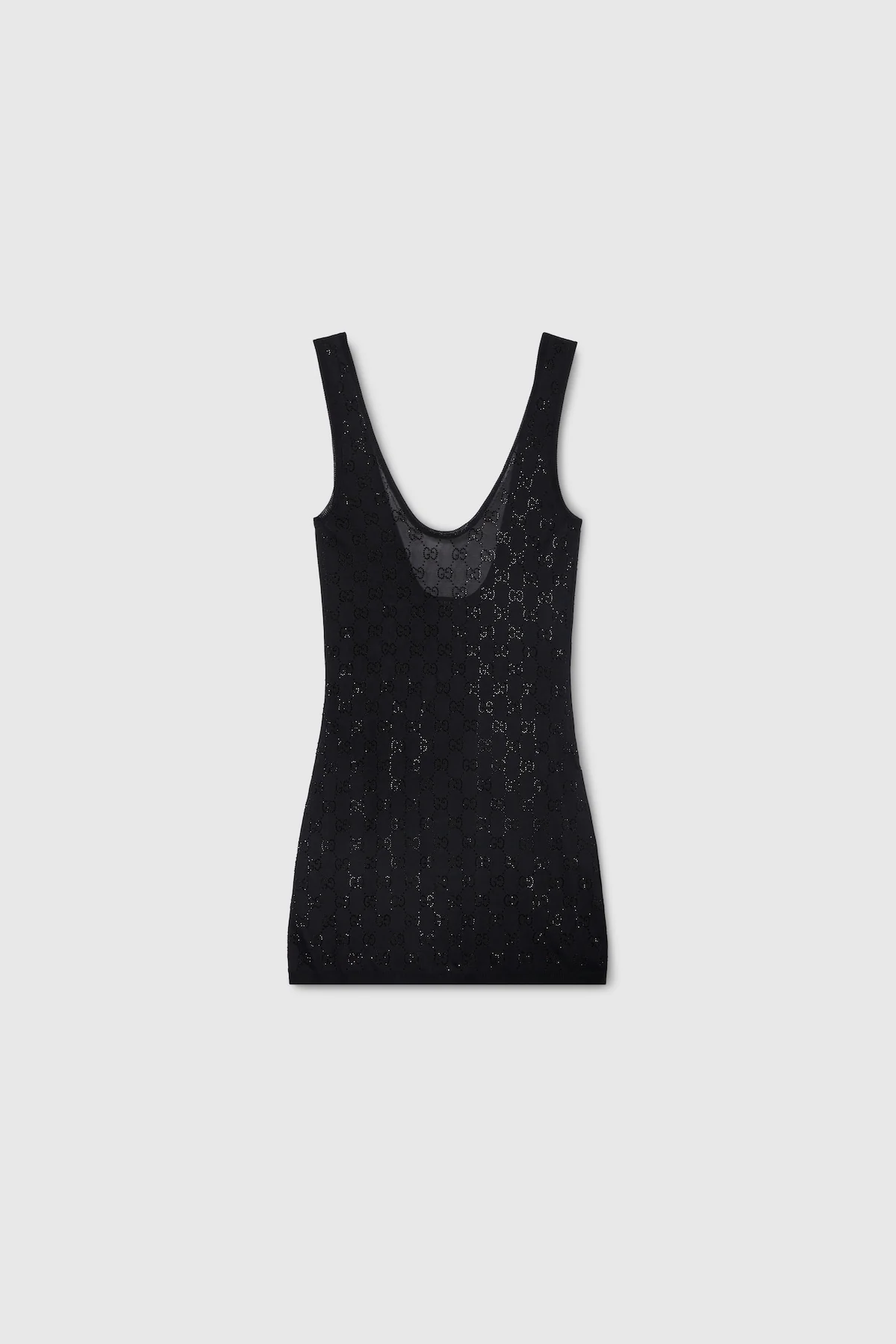 GUCCI | GG CRYSTAL EMBROIDERED DRESS