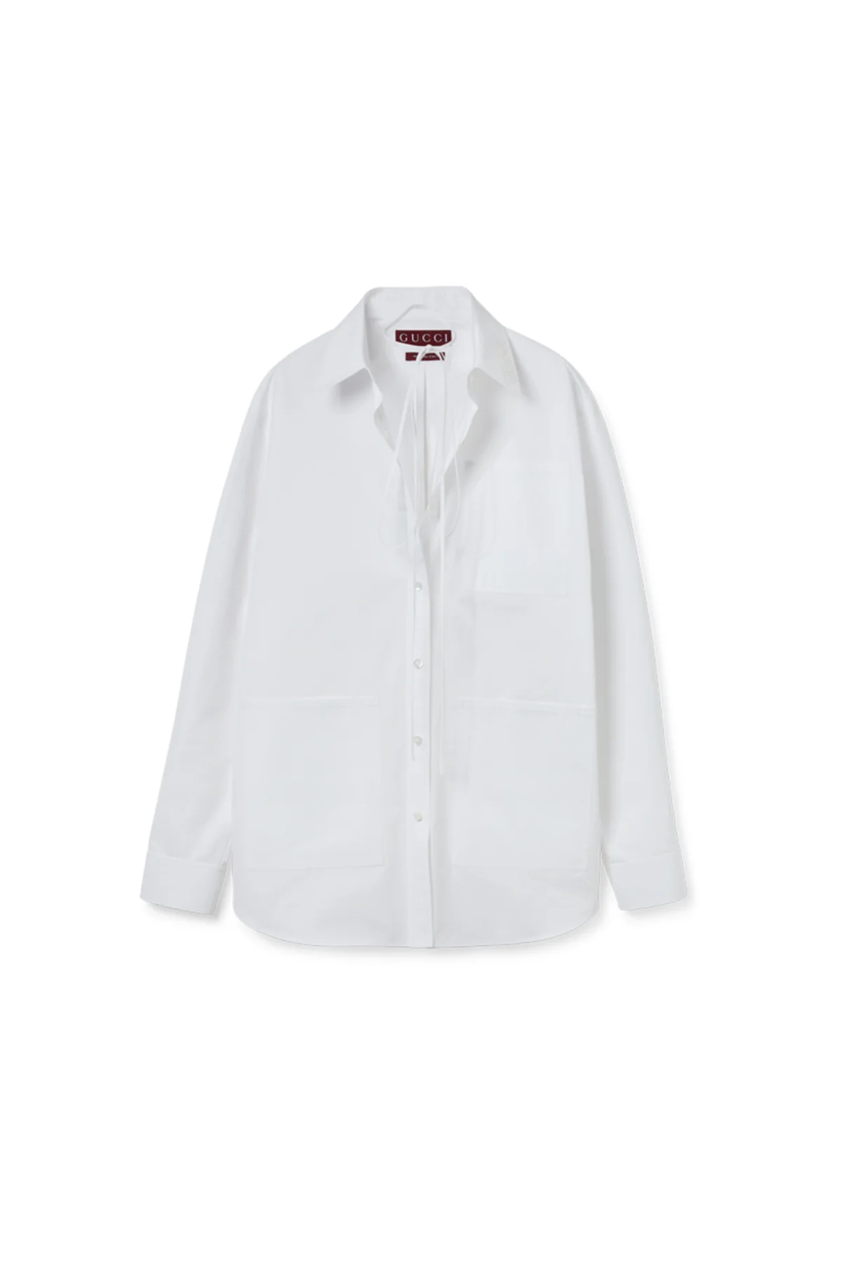 GUCCI | HEAVY COTTON POPLIN SHIRT - Image 2