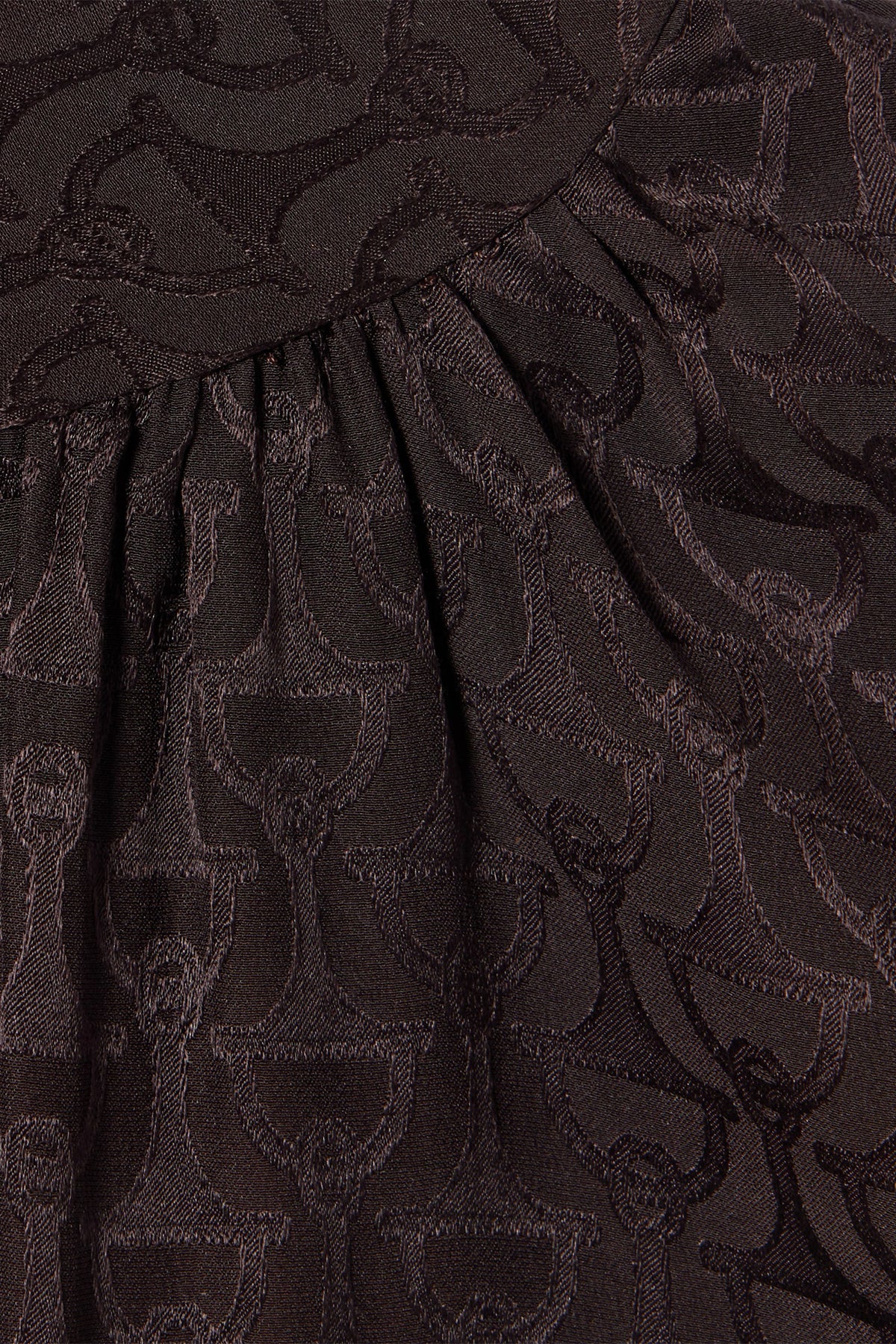 GUCCI | HORSEBIT SILK JACQUARD DRESS - Image 2