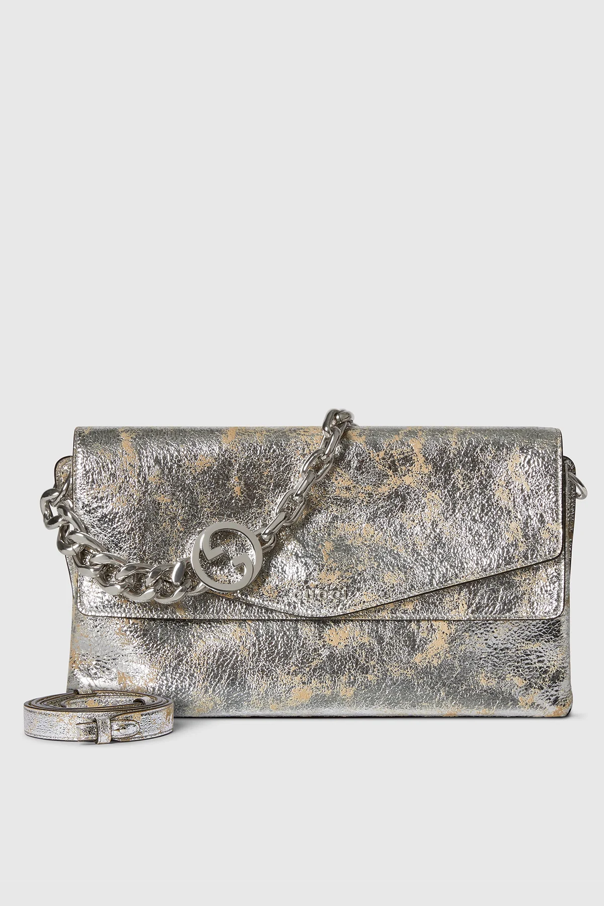 GUCCI | LARGE SHOULDER BAG WITH CHAIN