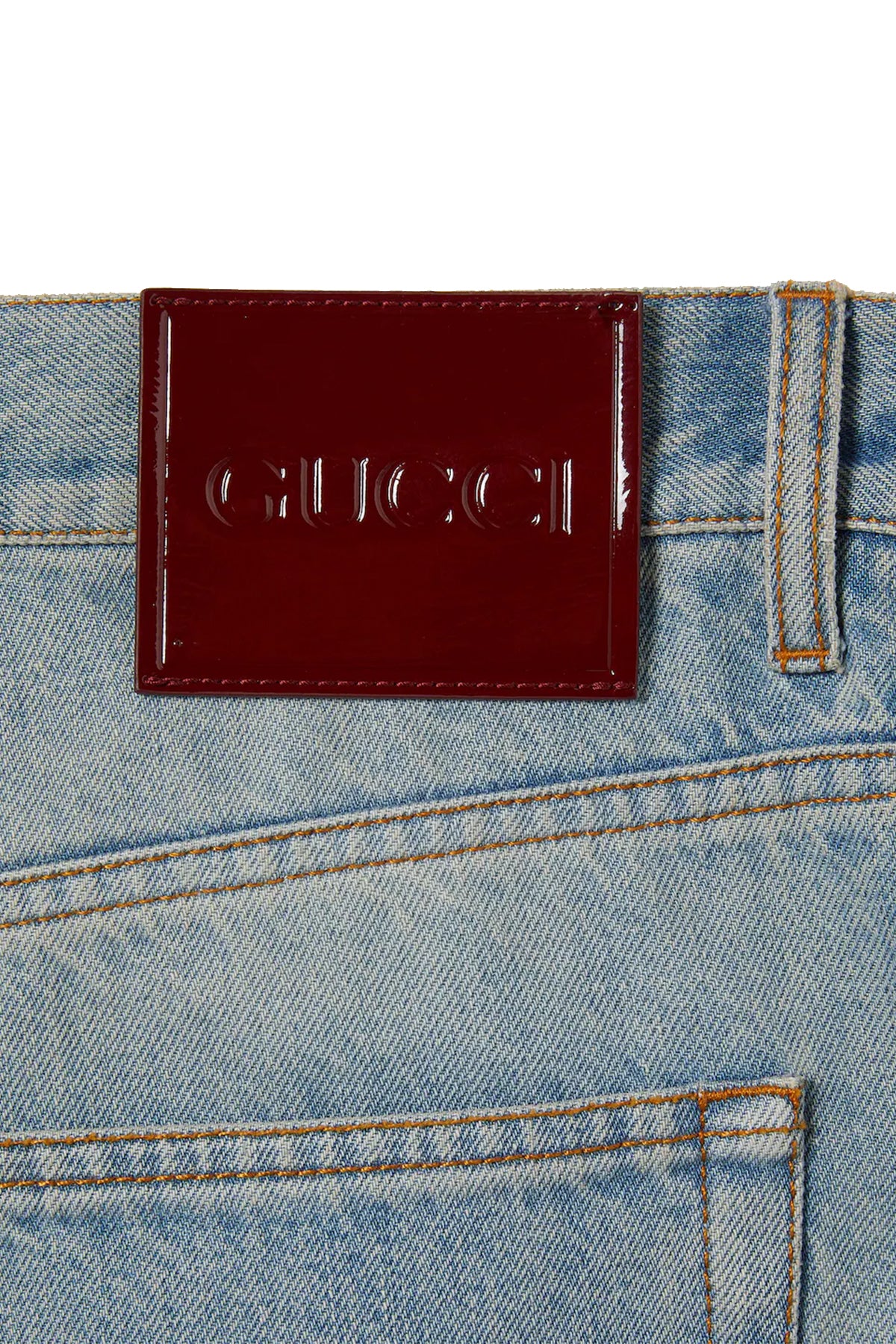 GUCCI | LOOSE FIT COTTON DENIM PANT - Image 2