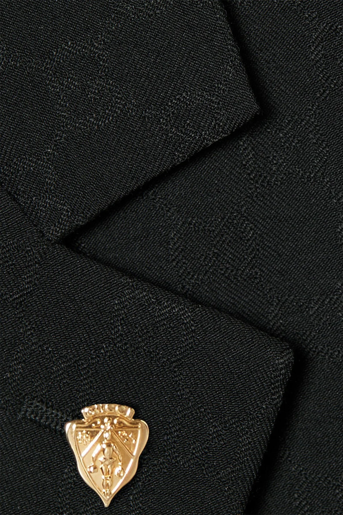 GUCCI | SINGLE-BREASTED GG WOOL JACKET - Image 2