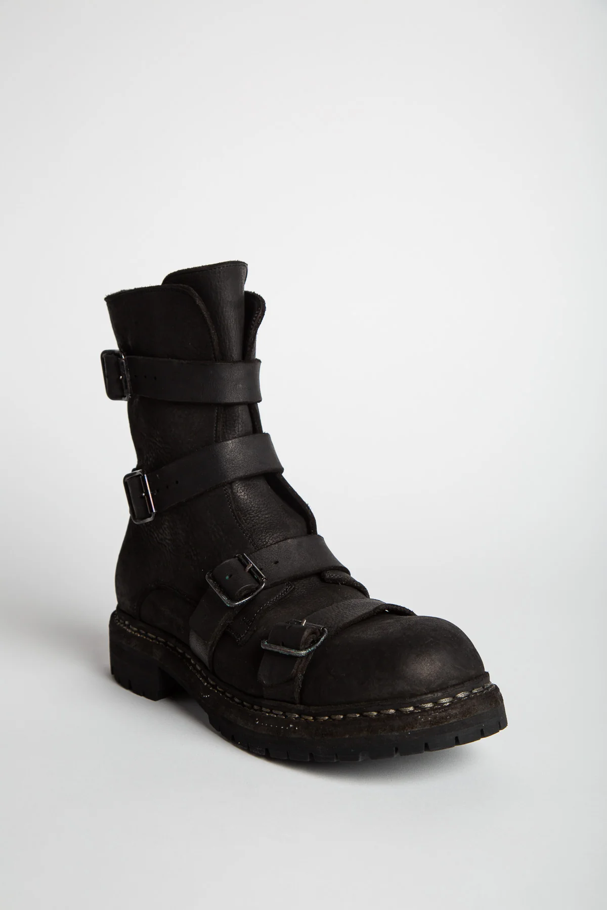 GUIDI | GR05CGV FULL GRAIN MULTI STRAP BOOTS - Image 3