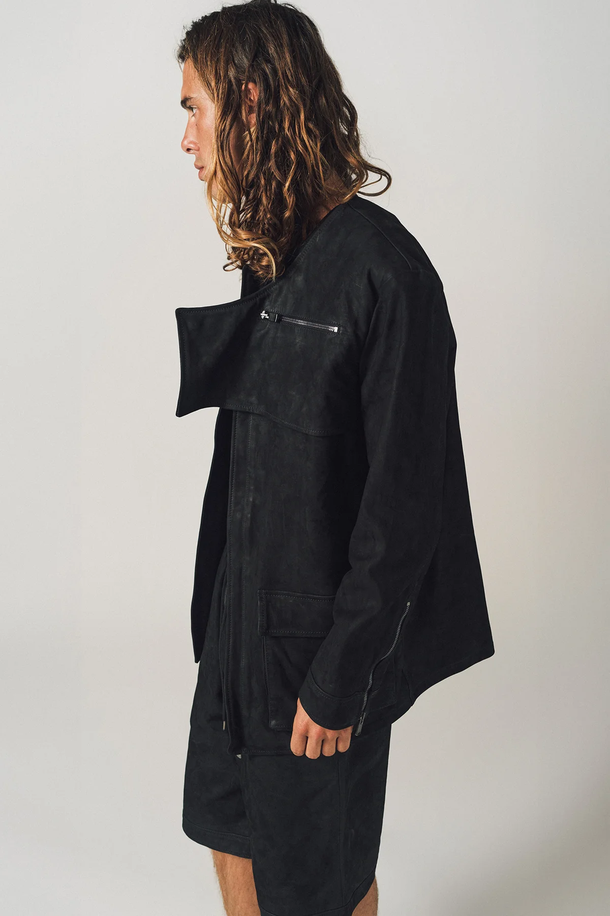 GUIDI | VINTAGE HORSE LEATHER DOUBLE POCKET JACKET - Image 4