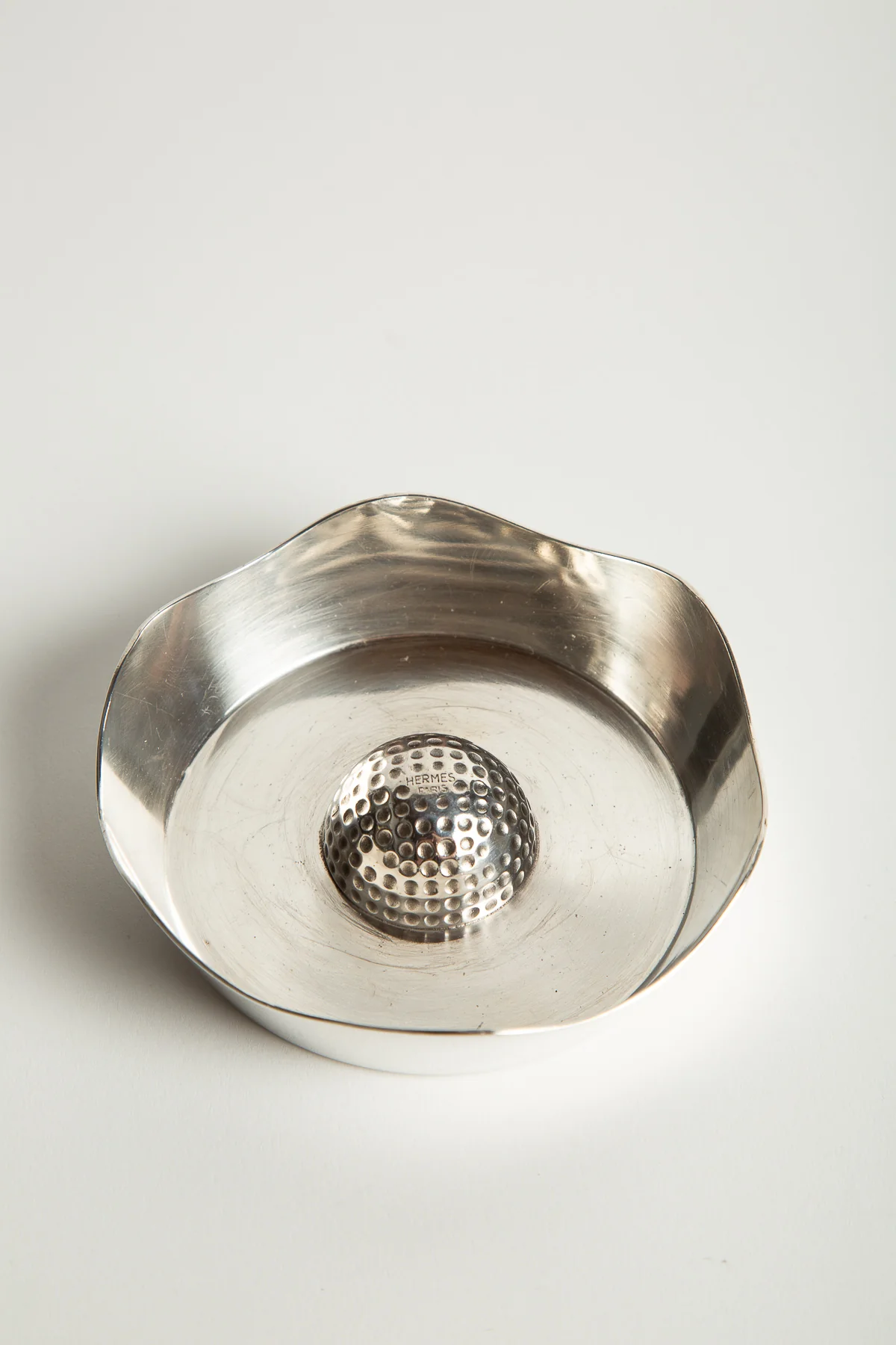 HERMÈS | 1970 GOLF BALL ASHTRAY
