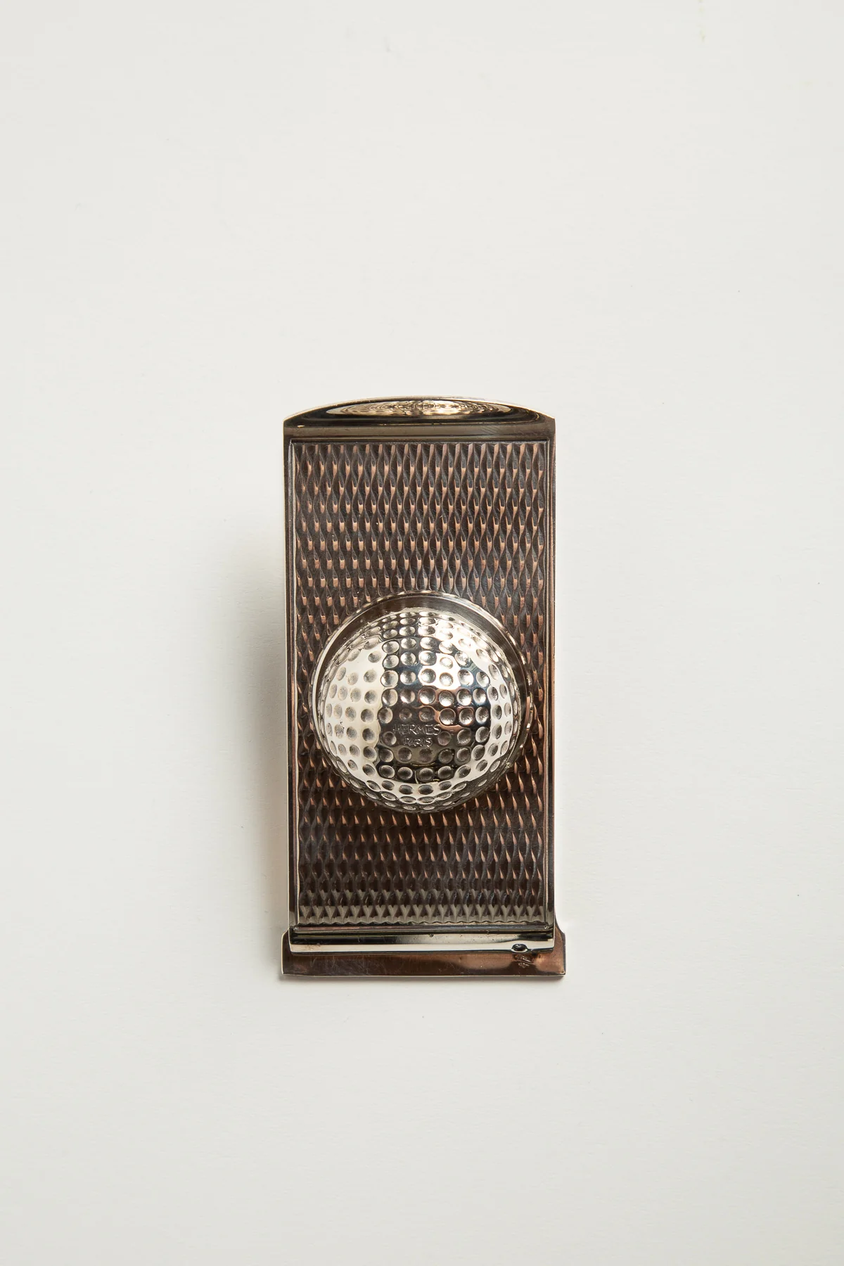 HERMÈS | 1960'S SILVER GOLF BALL PAPER CLIP - Image 4