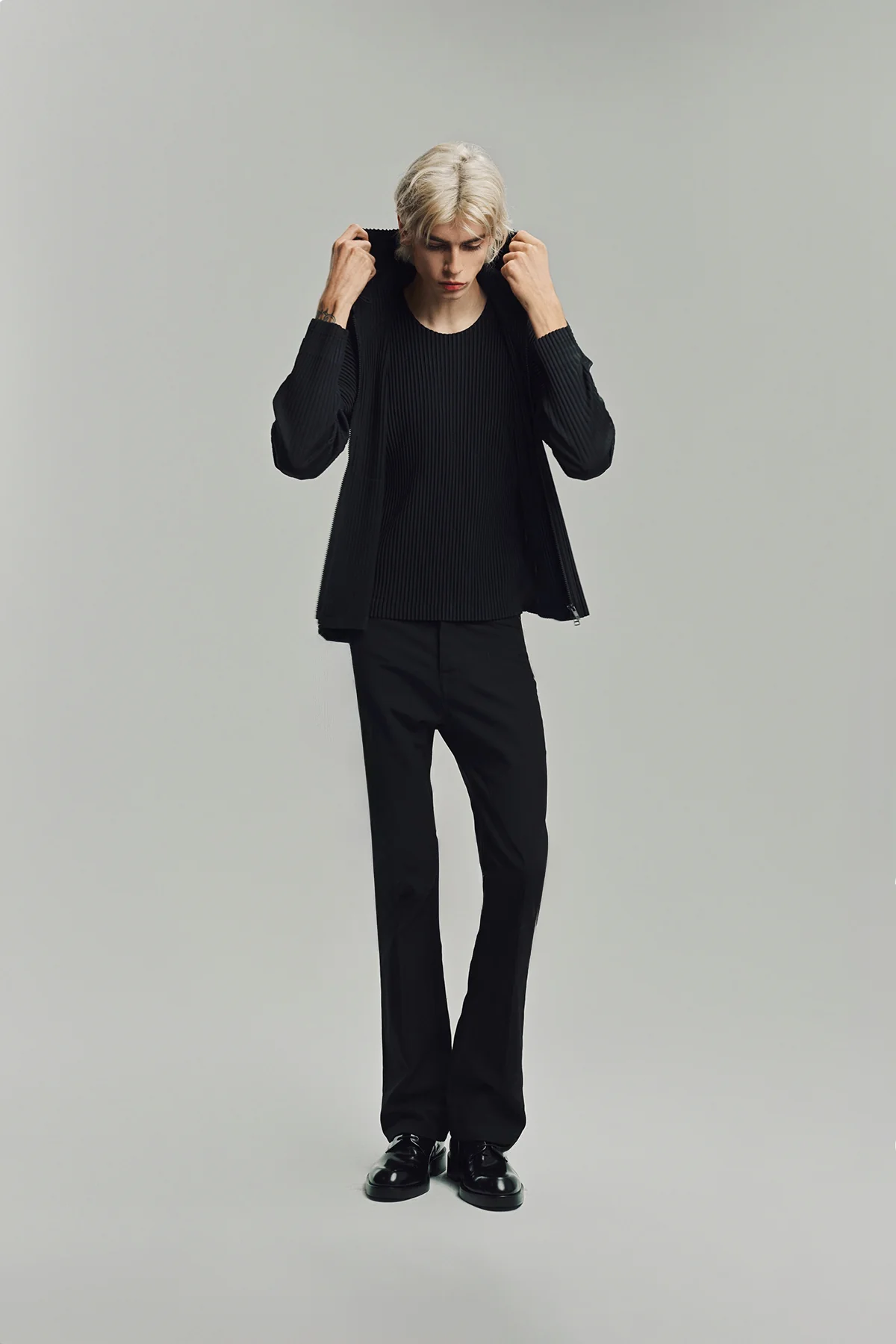 HOMME PLISSÉ ISSEY MIYAKE | ZIP HOODIE