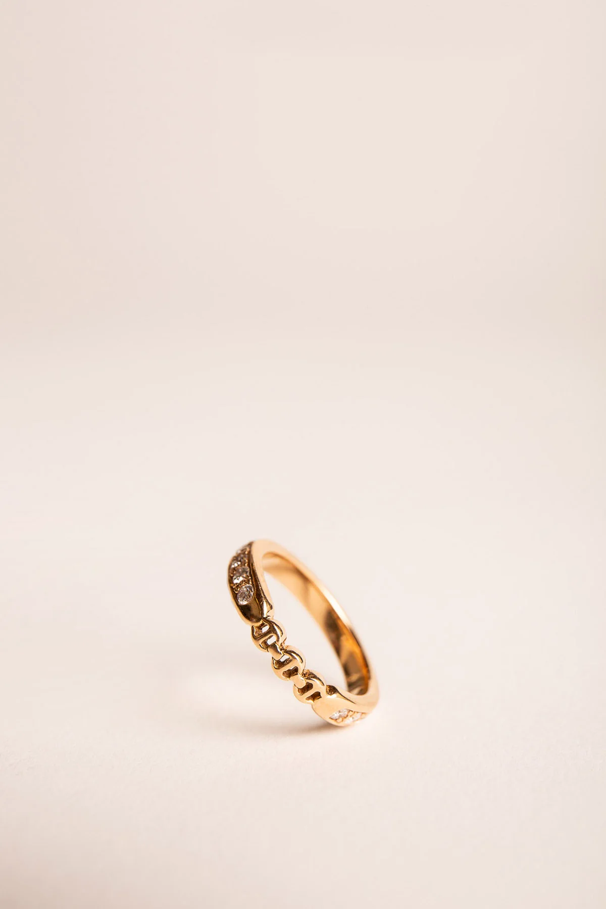 HOORSENBUHS | ROSE GOLD & DIAMOND AMERICANA BAND - Image 3