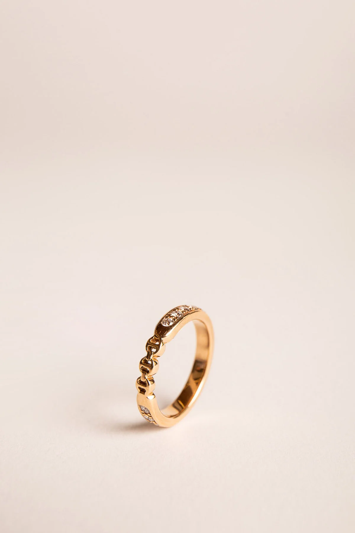 HOORSENBUHS | ROSE GOLD & DIAMOND AMERICANA BAND - Image 4