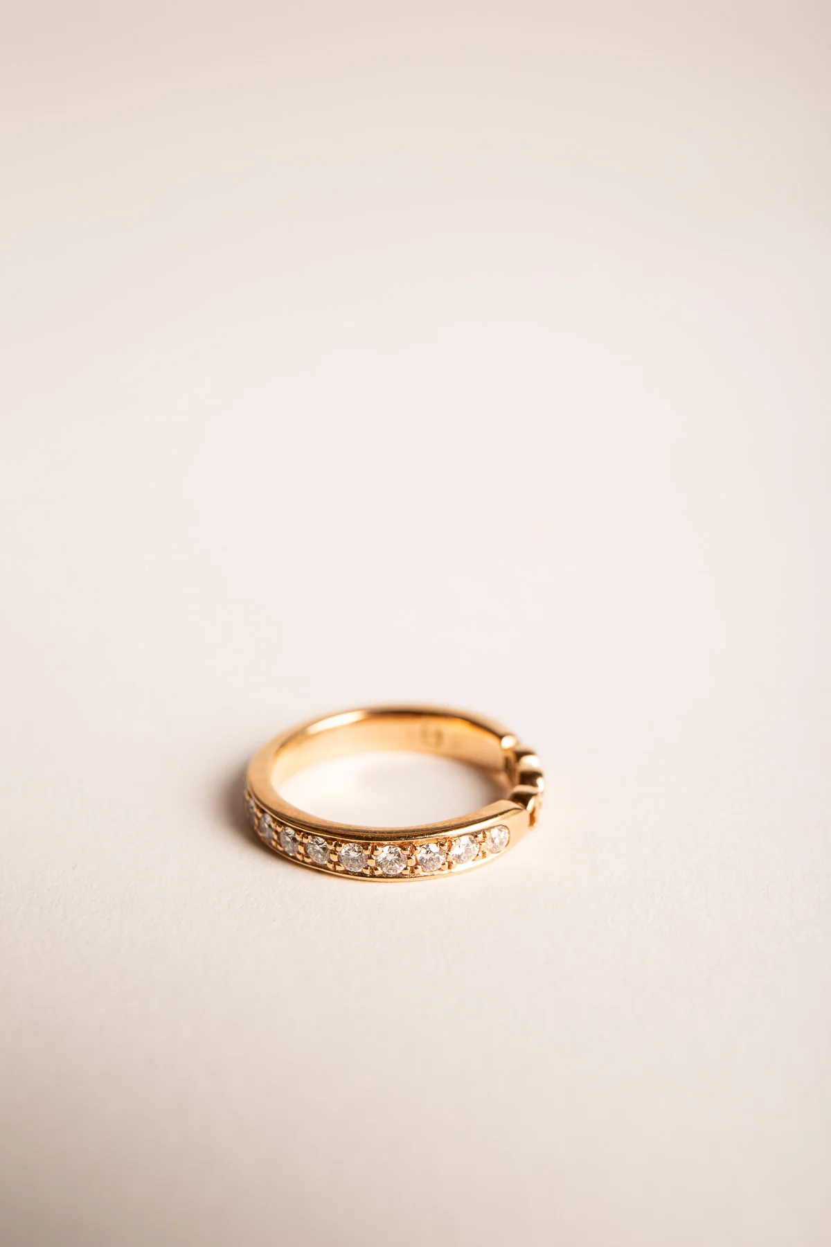 HOORSENBUHS | ROSE GOLD & DIAMOND AMERICANA BAND - Image 5