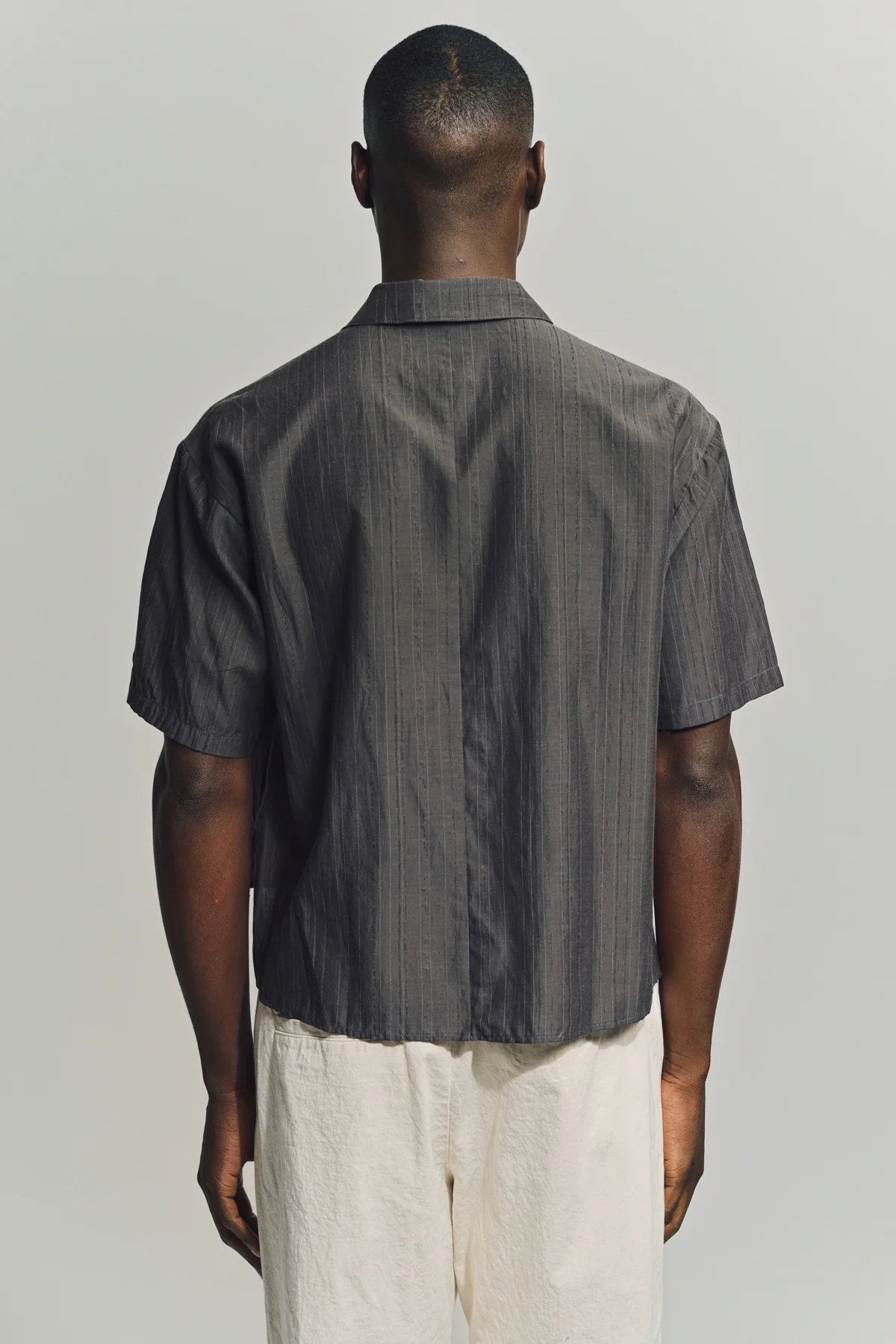 INDIVIDUAL SENTIMENTS | OPEN COLLAR SHORT SLEEVE SHIRT - Image 4