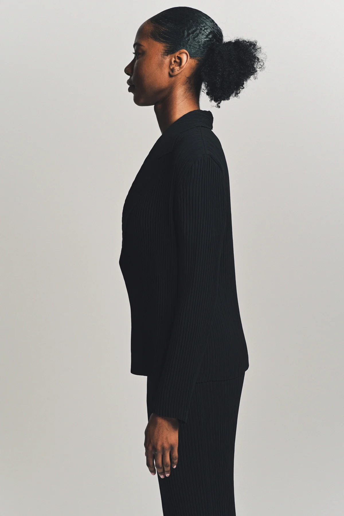 ISSEY MIYAKE | HATCHING PLEATED JACKET - Image 4